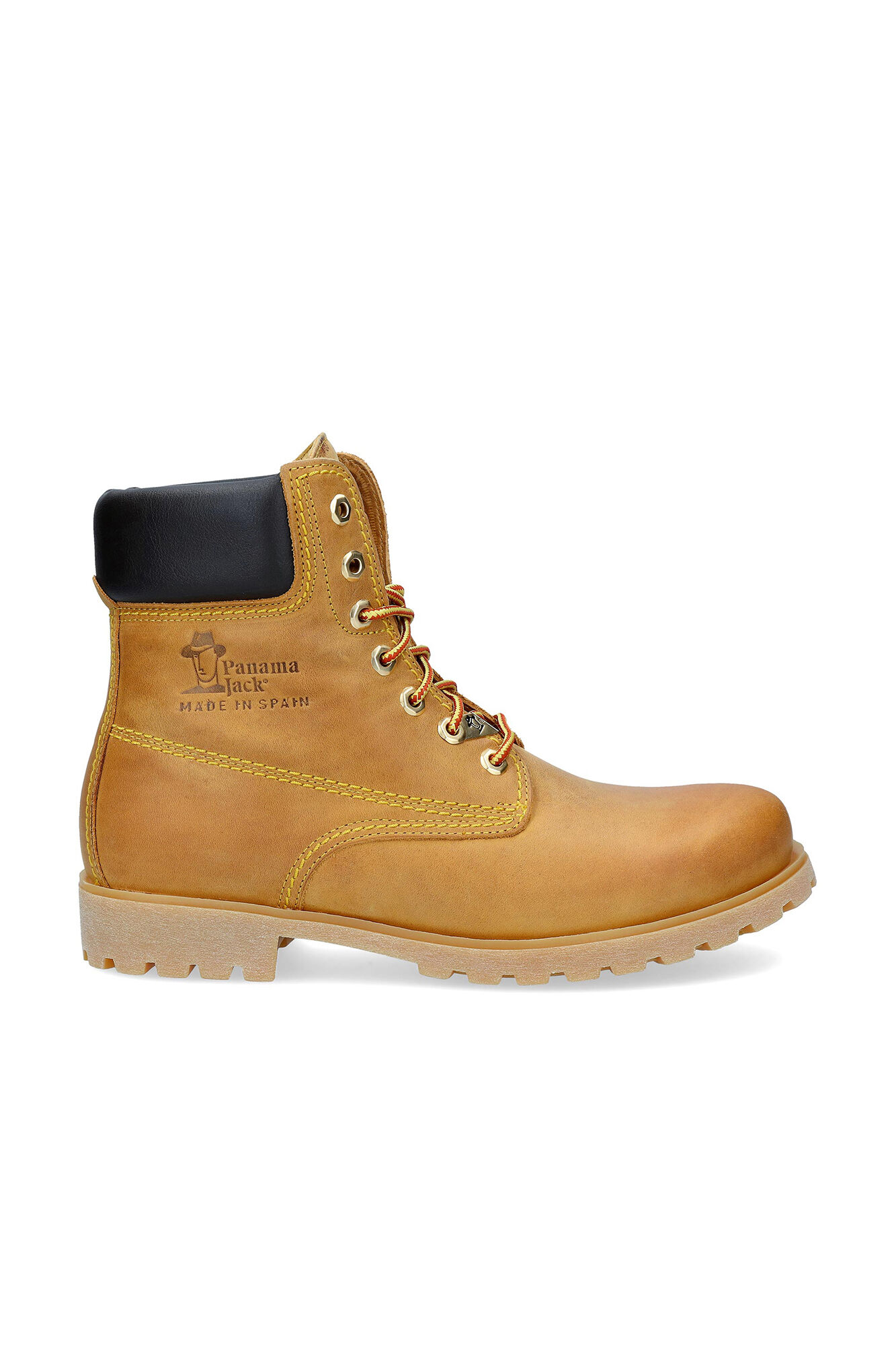 Panama Jack Men's nappa leather boots Yellow