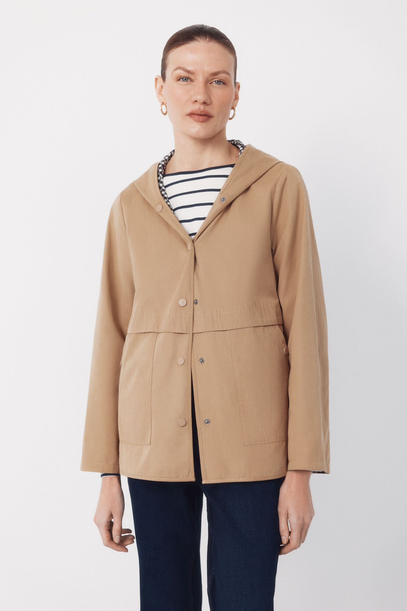 Cortefiel Parka revers&iacute;vel water repellent