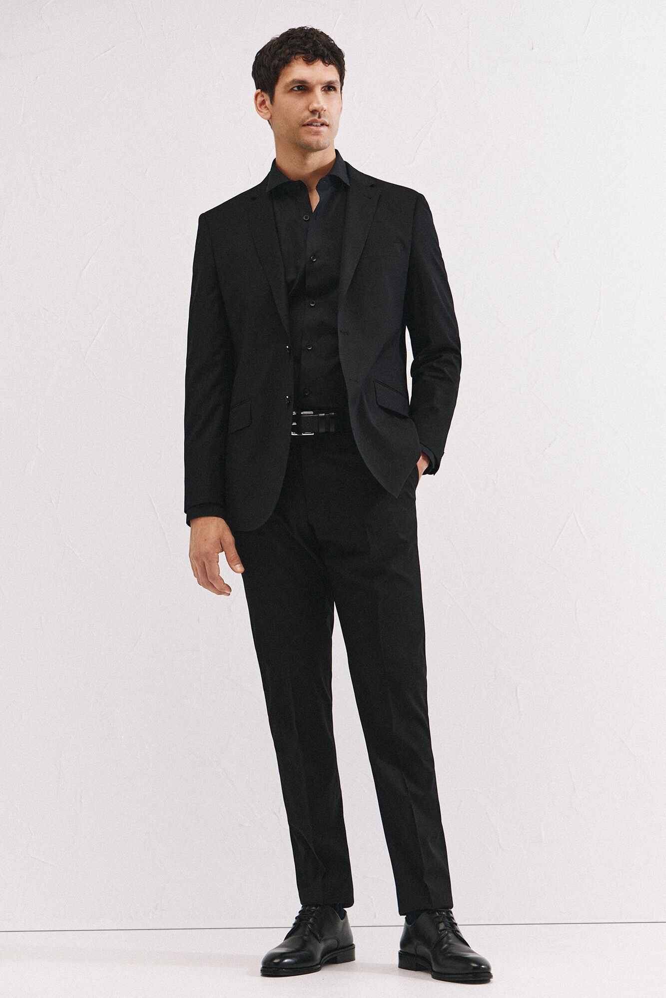 Cortefiel Black trousers series xxi