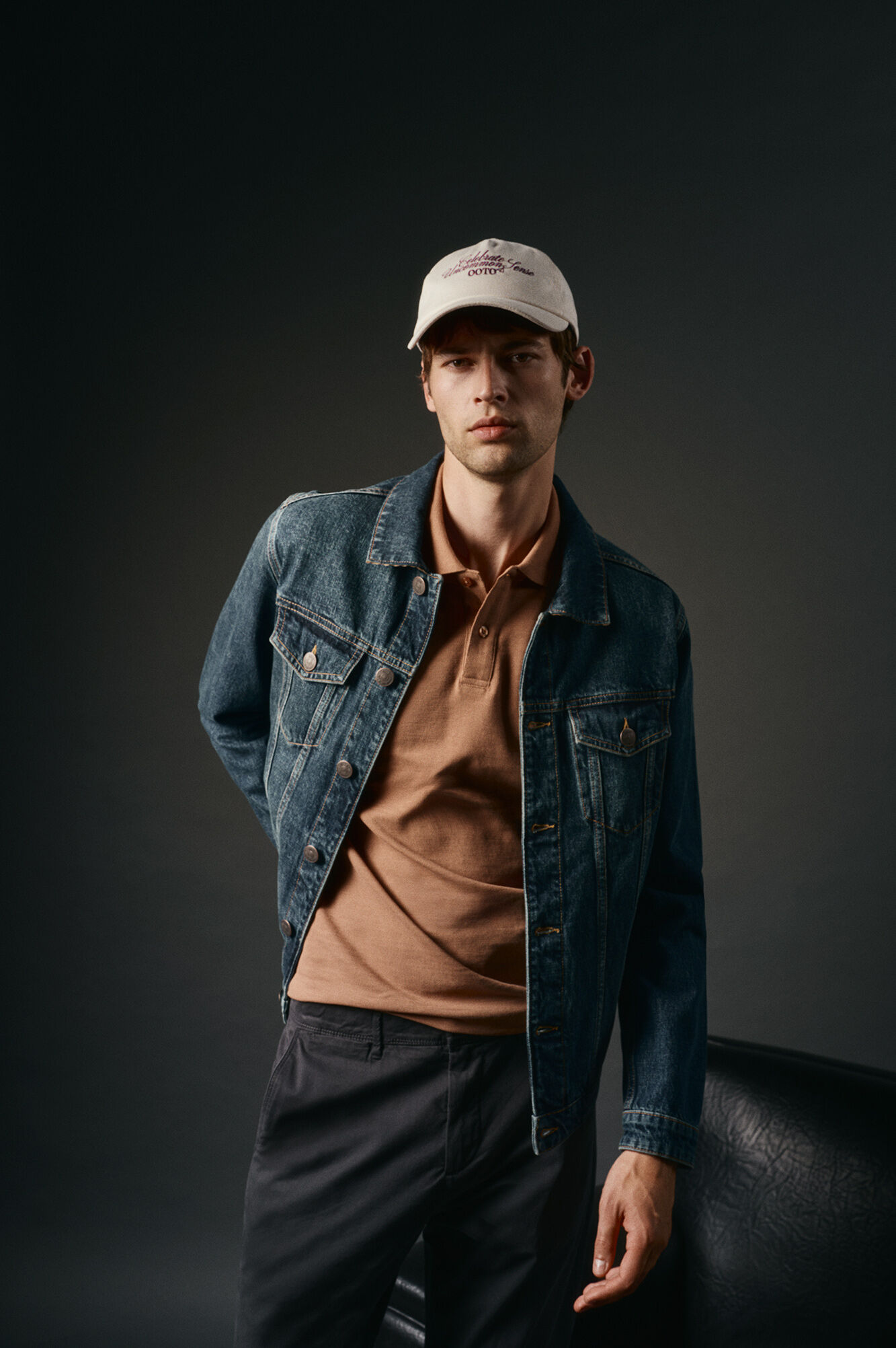 OOTO Polo piqu&eacute; slub