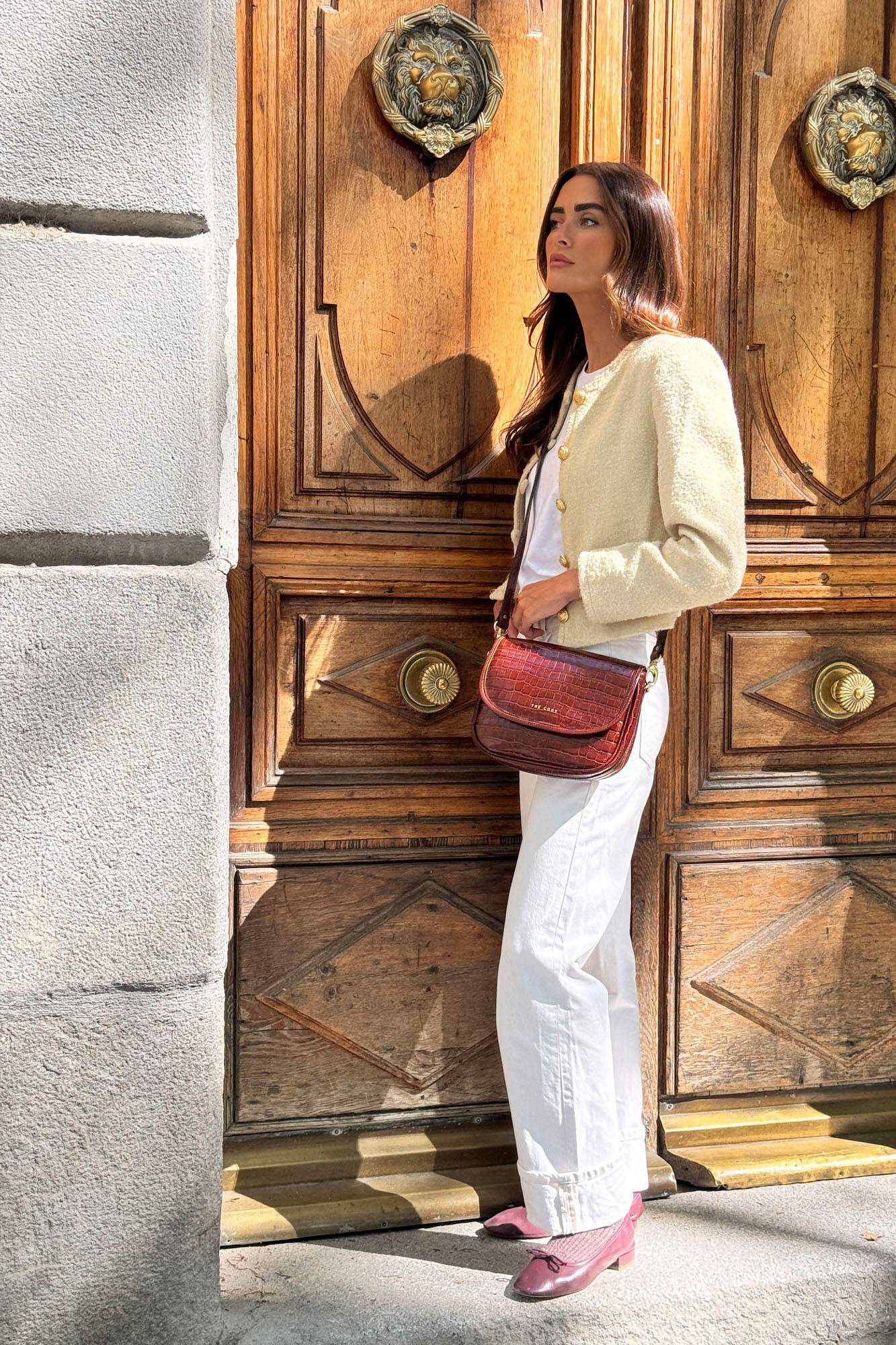 The Code Claudia Praline Shoulder Bag Brown