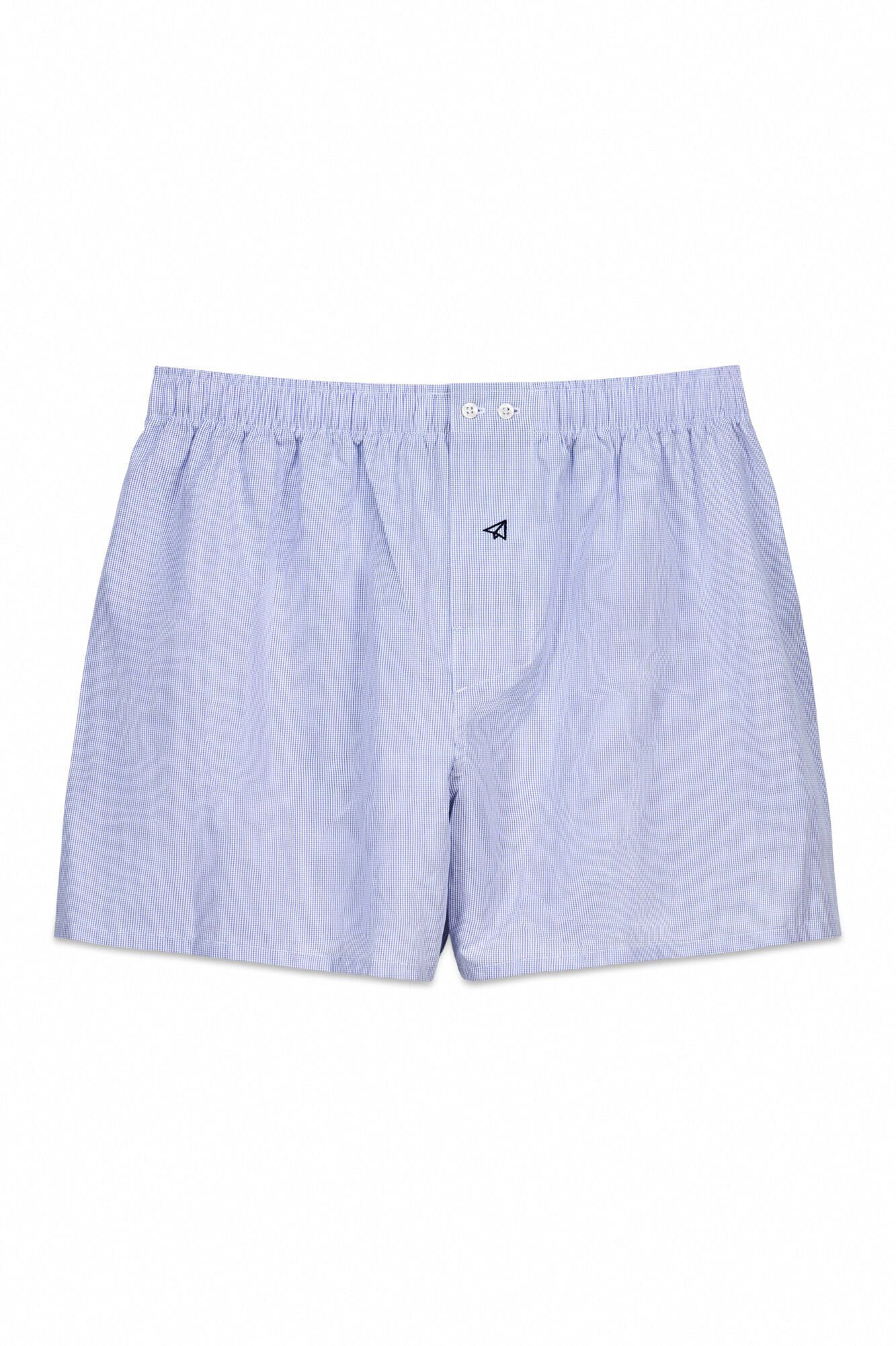 OOTO Pack 2 boxer em tecido Azul