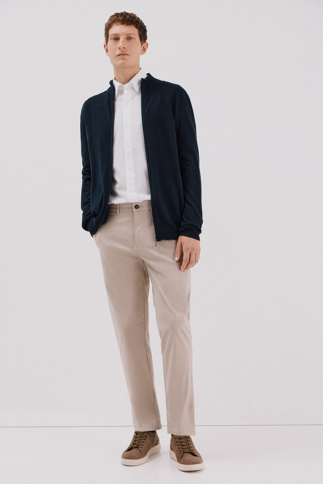 Cortefiel Cotton and cashmere cardigan 