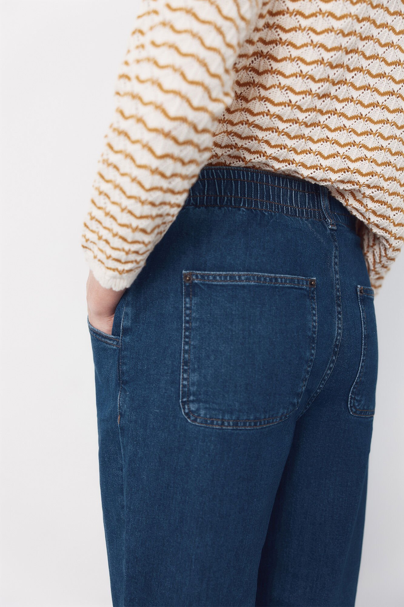 Cortefiel Jeans Easy Fit Blue