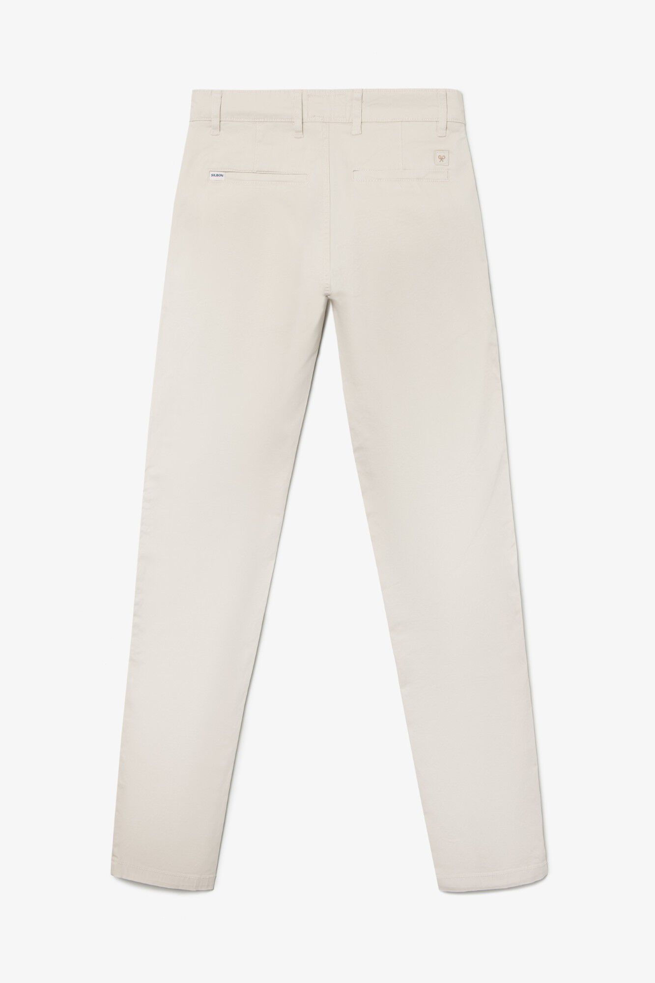 Silbon Cal&ccedil;as esportivas cal&ccedil;as chino Ecru