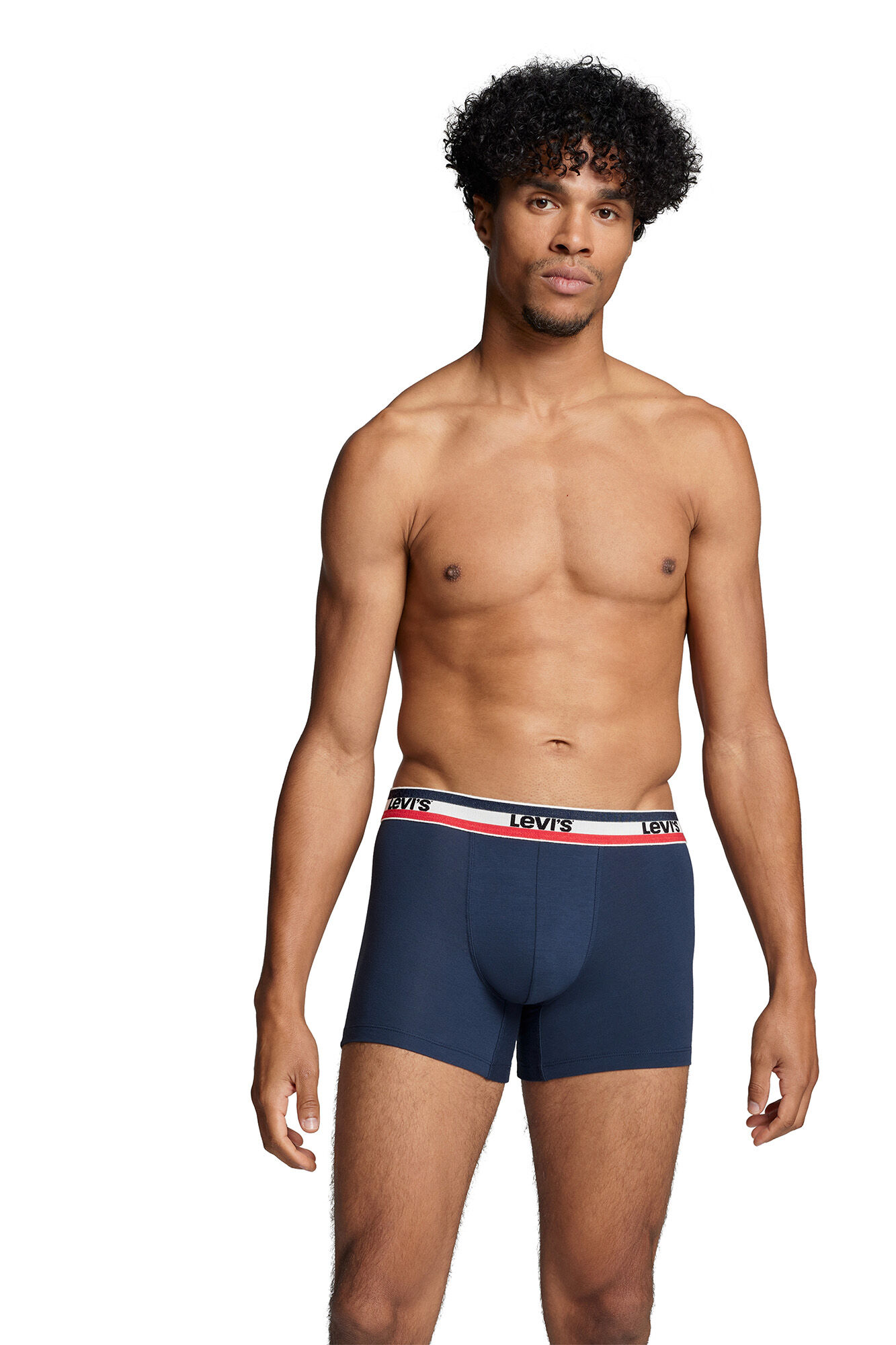 Levi's Cuecas boxers masculinas Levi's&reg;, pacote com 2 Azul