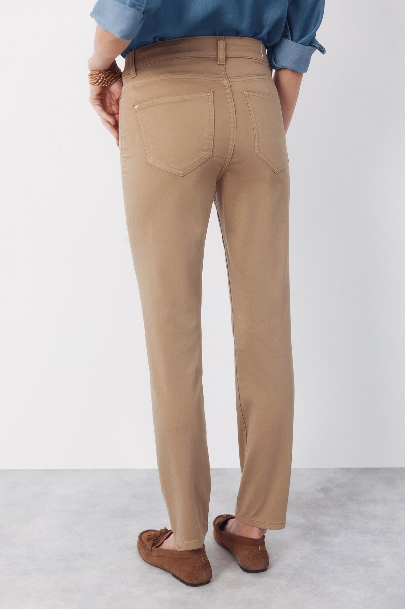 Cortefiel Jeans Sensational Skinny colour Brown