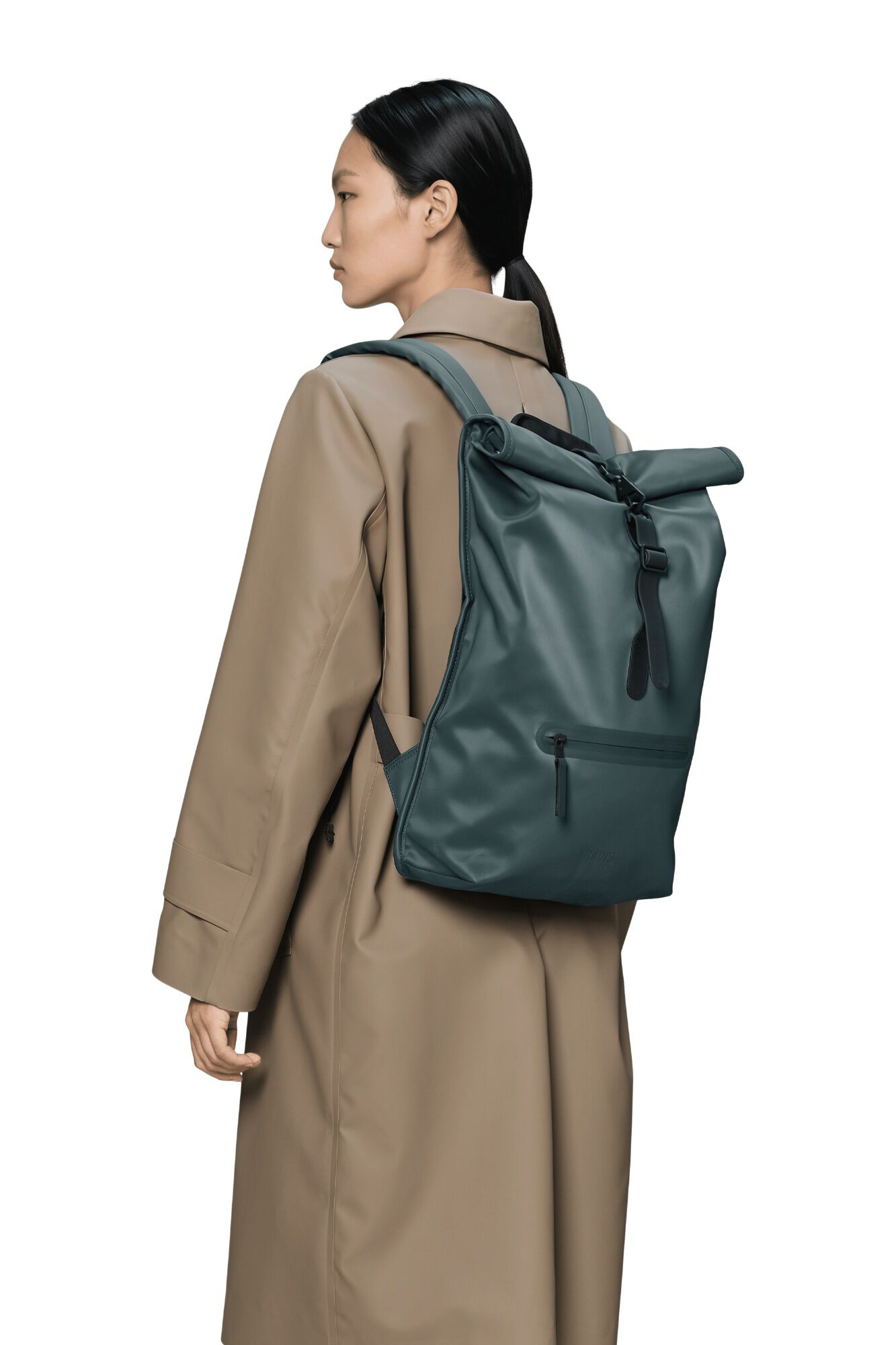 Rains Mochila rolltop imperme&aacute;vel