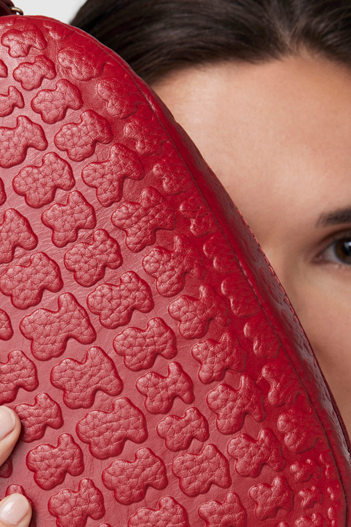 Tous Red leather Sherton crossbody bag Red