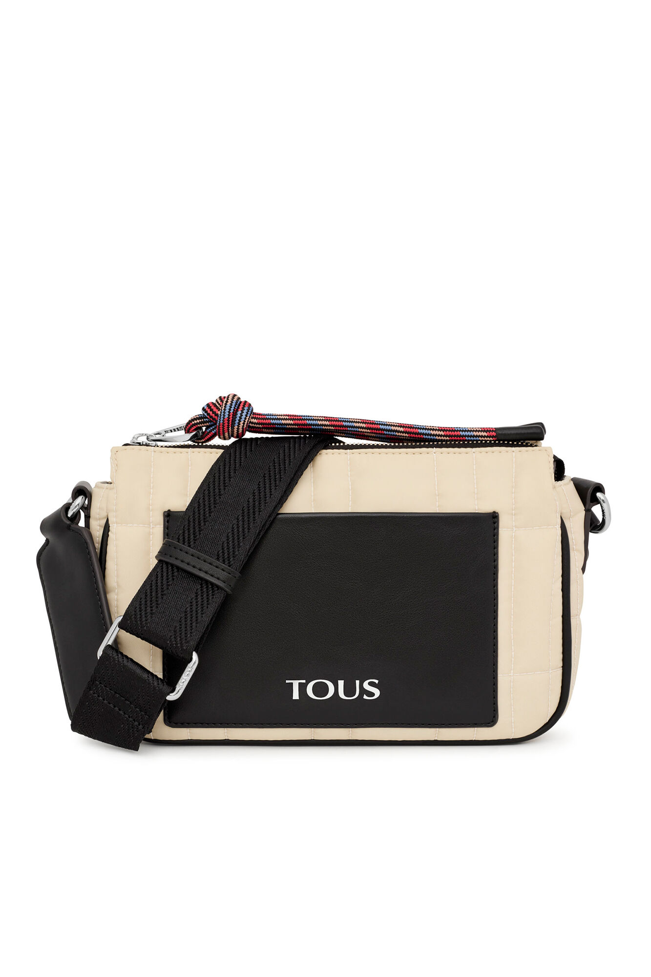 Tous Bandolera mediana beige TOUS Empire Padded Beige