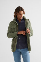 Silbon Green military jacket Green