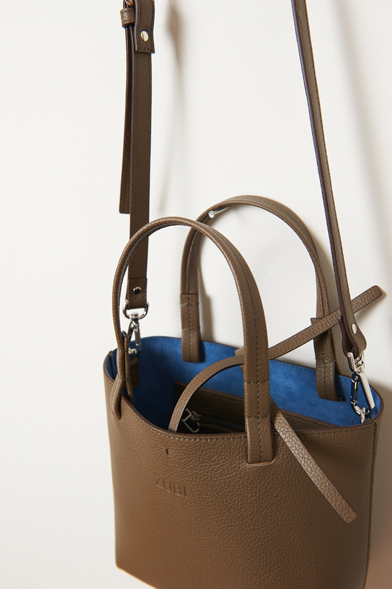 Zubi Bolso tote isak S piel Beige