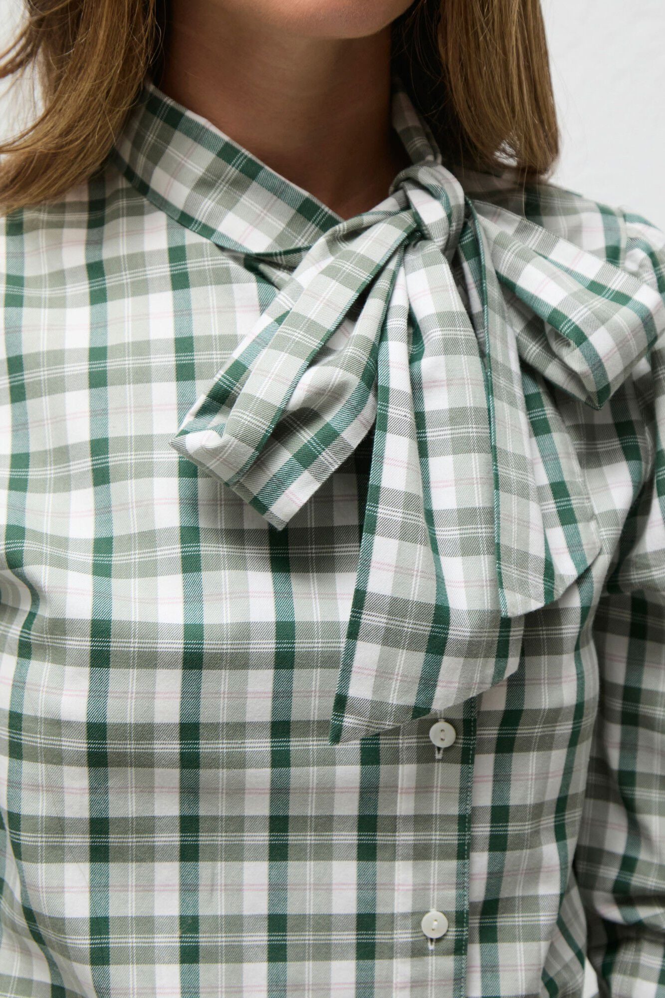 El Ganso Camisa Federica aos quadrados Verde