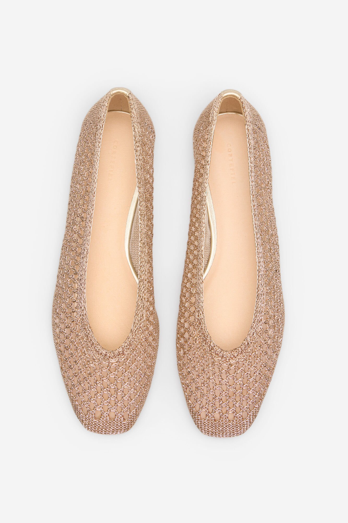 Cortefiel Ballerina braid detail