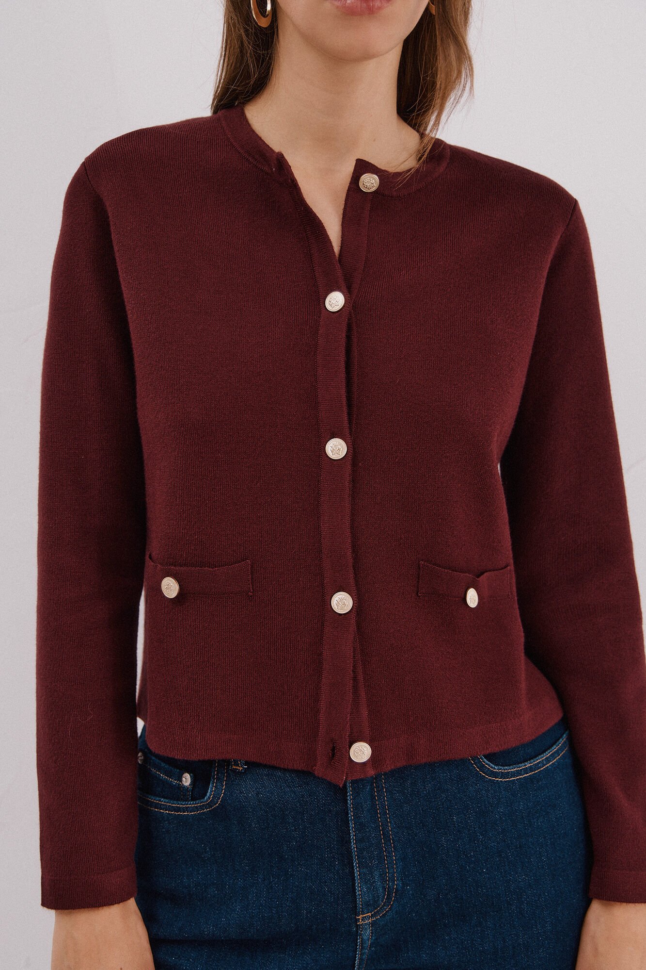 Cortefiel Essential knit cardigan