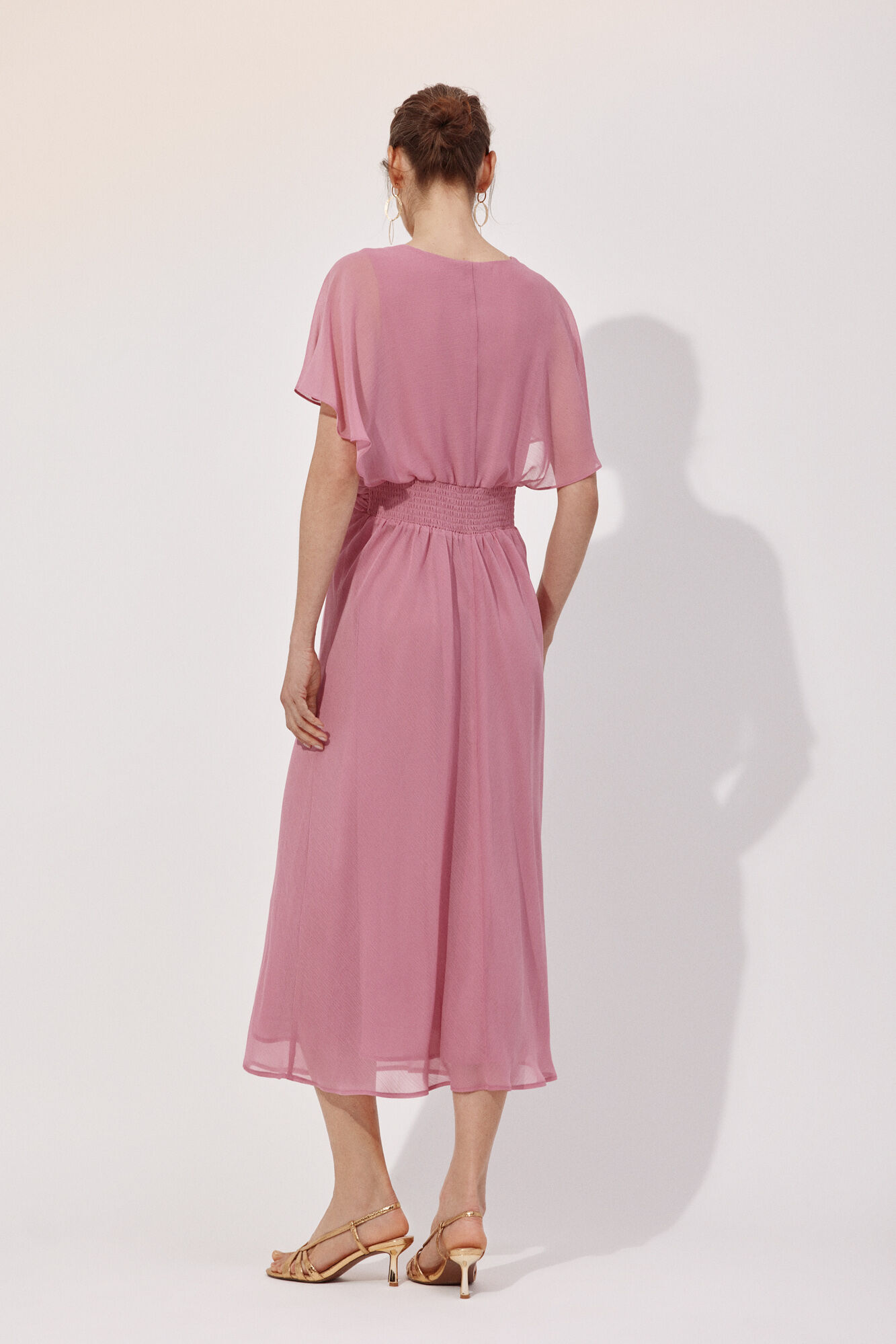 Cortefiel Fluid dress Pink