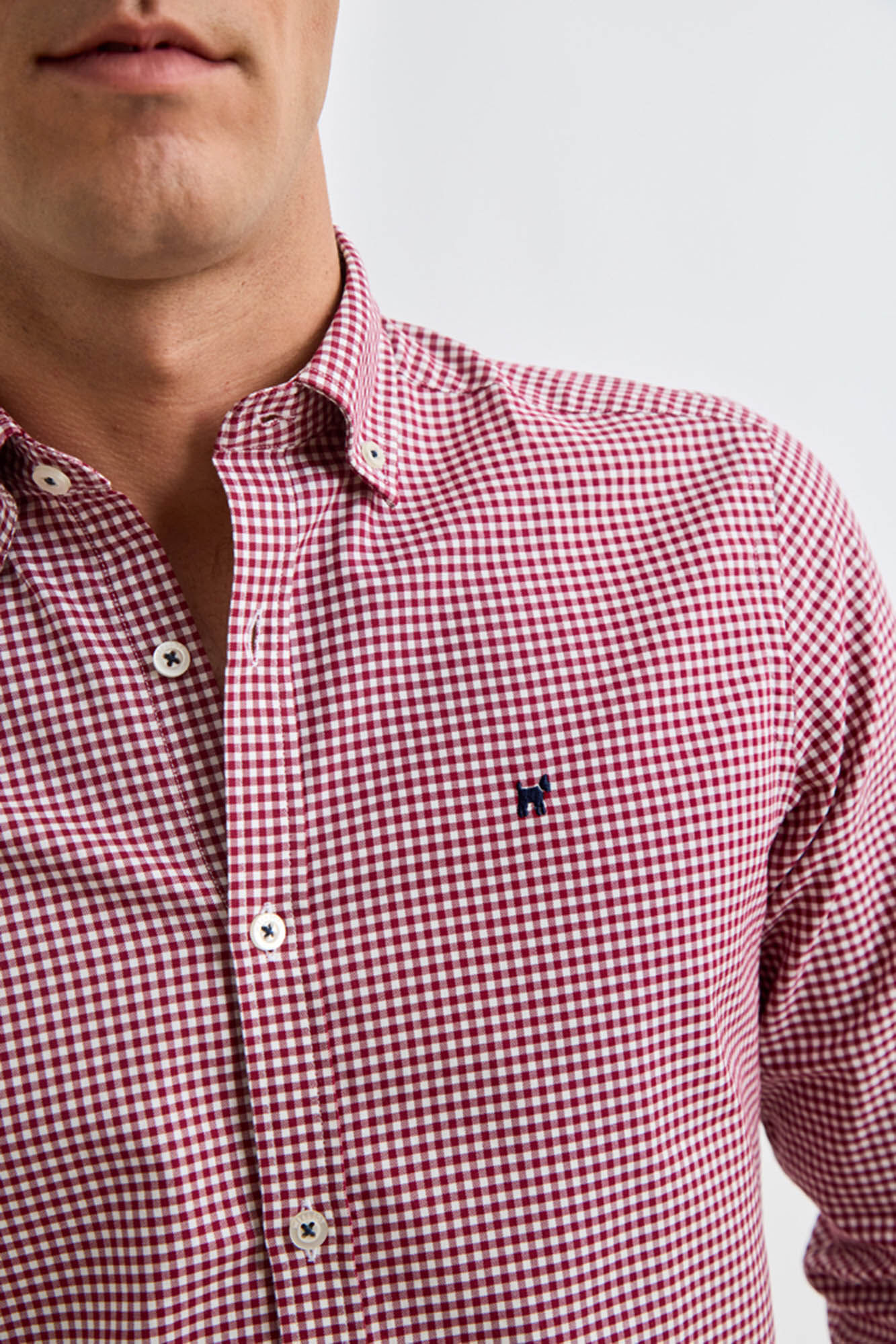 Williot Camisa Vichy Vermelho