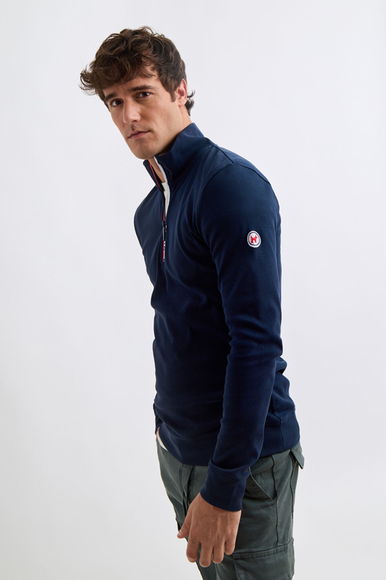 Williot Jersey Media Cremallera Contraste