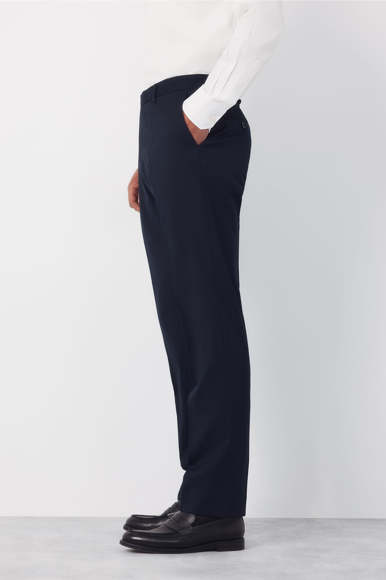 Cortefiel Plain coolmax pants Navy