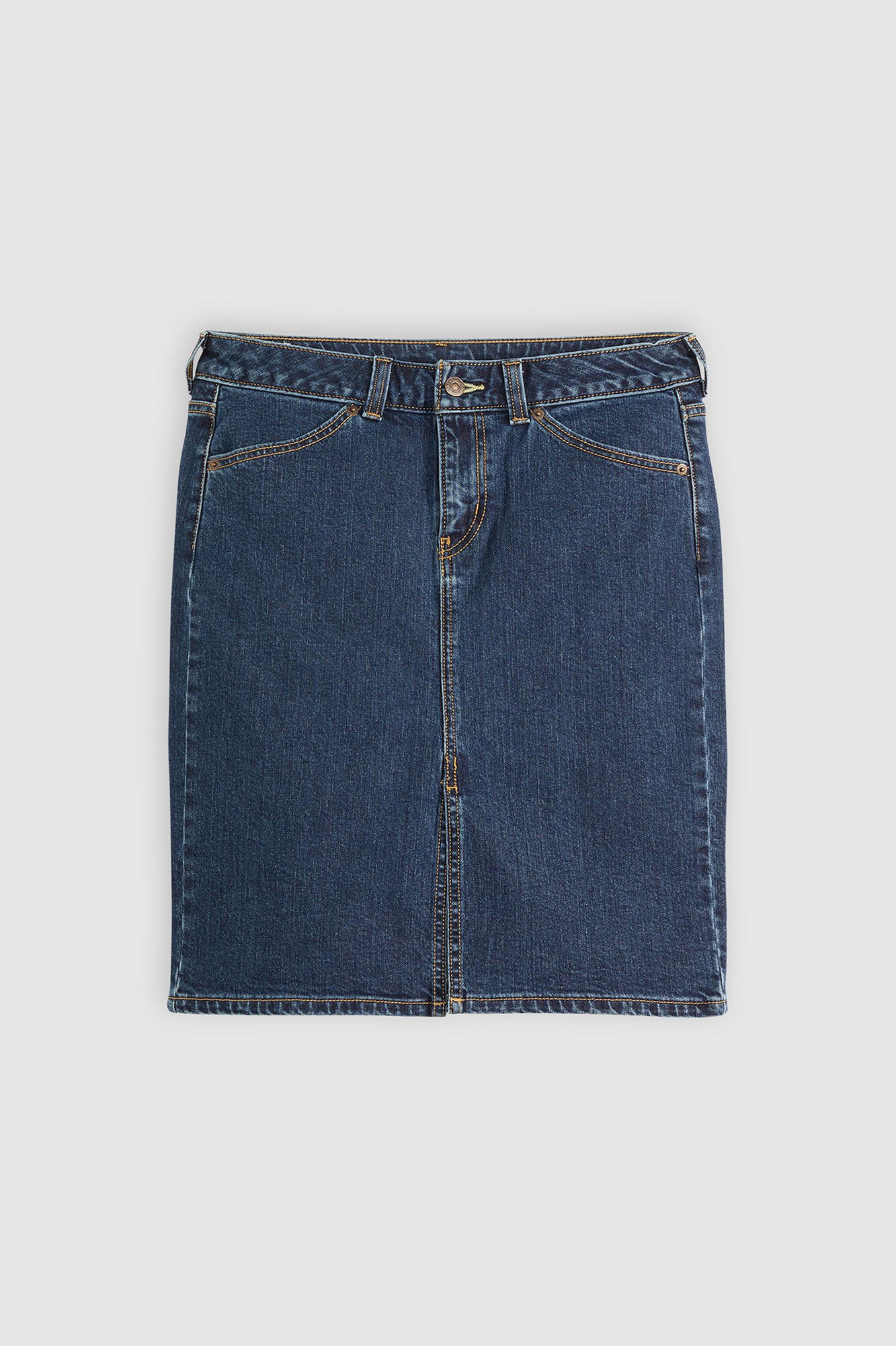Levi's Saia jeans Levis&reg; Midi baixa  Azul