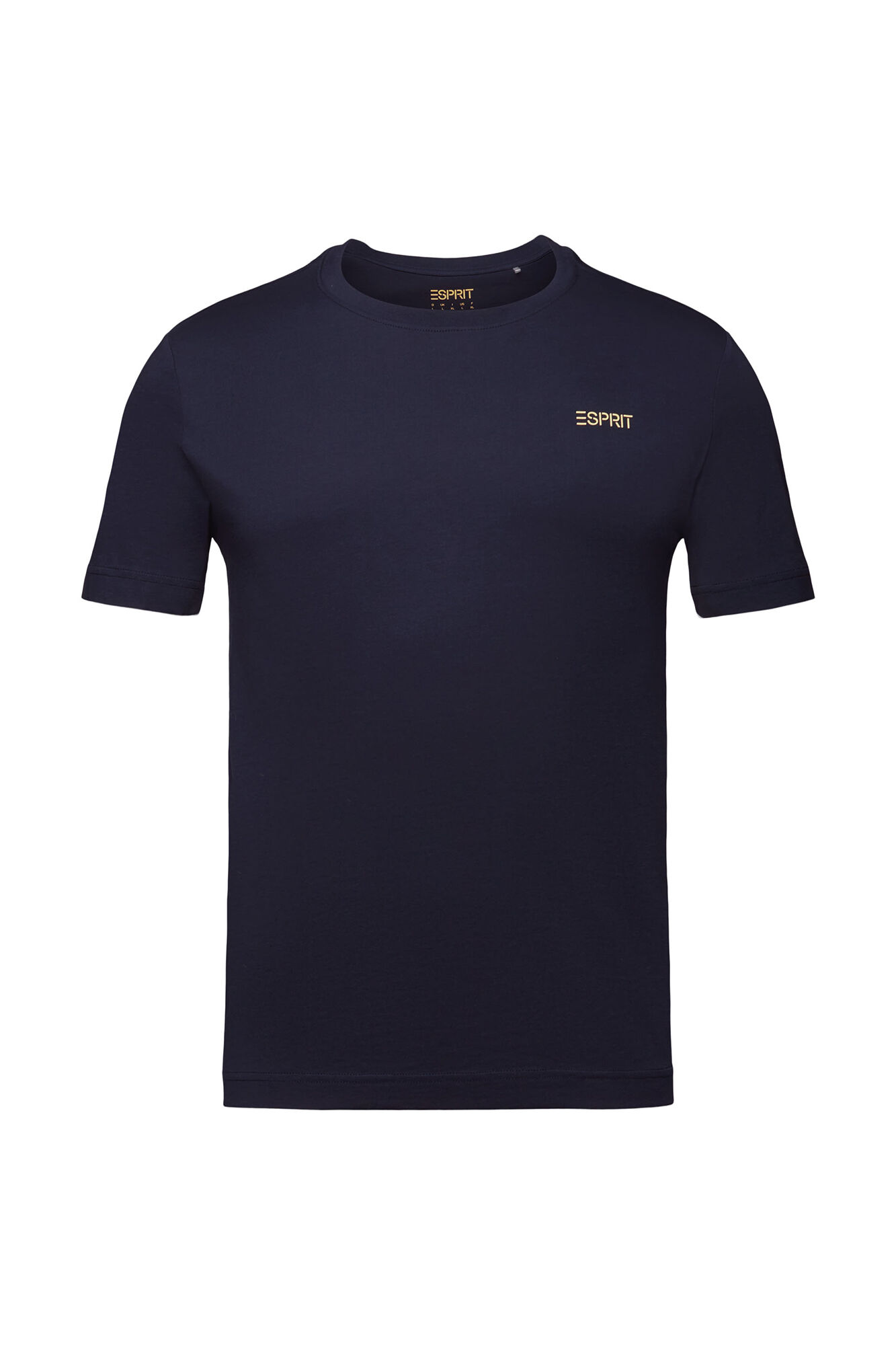 Esprit Camiseta b&aacute;sica algod&oacute;n slim fit Azul marino