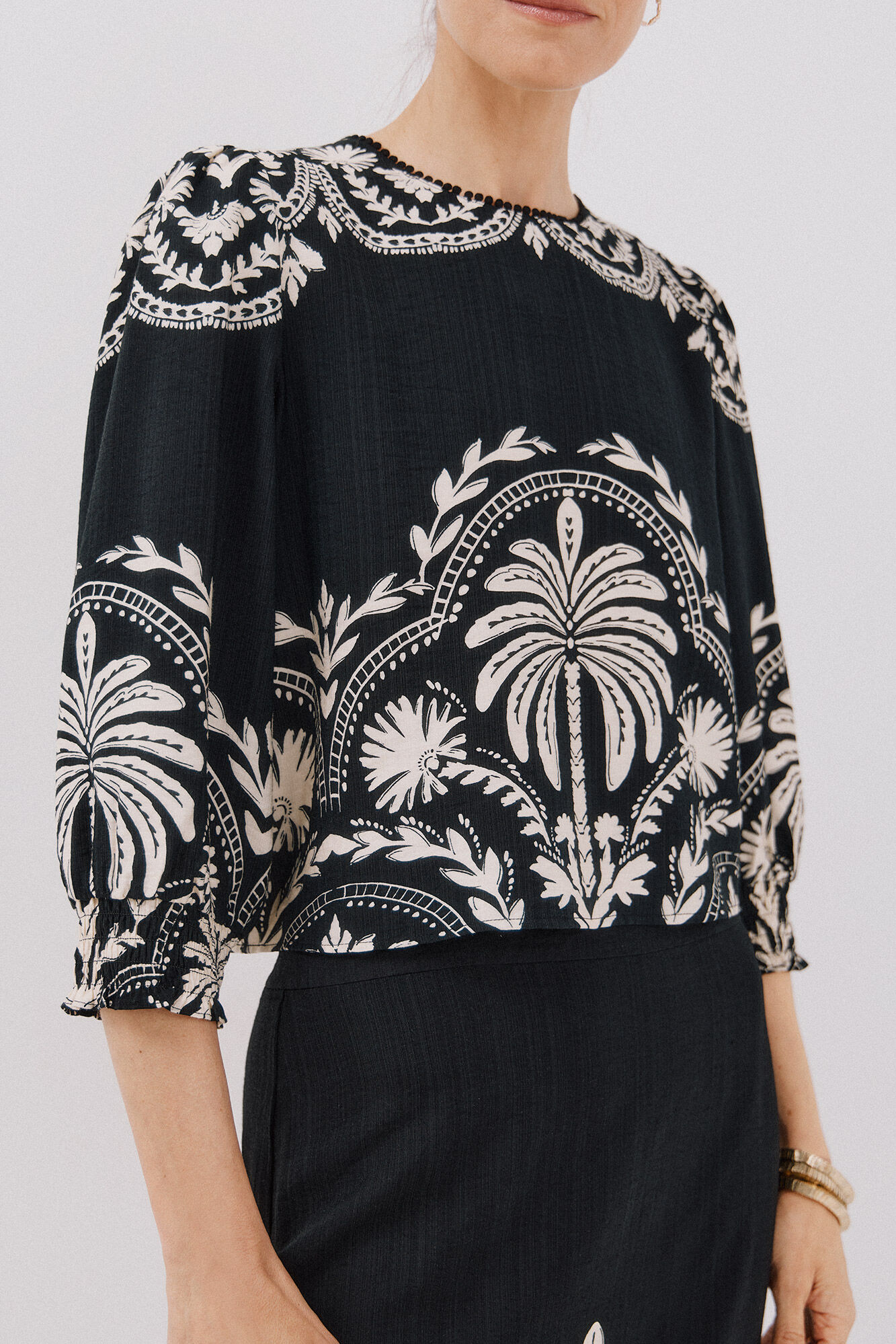 Cortefiel Printed blouse Multicolour