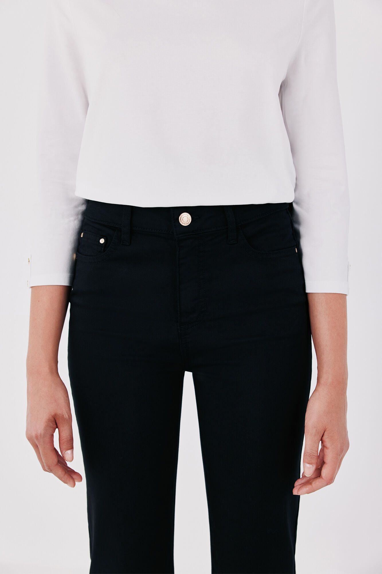 Cortefiel Sensational straight jeans Black