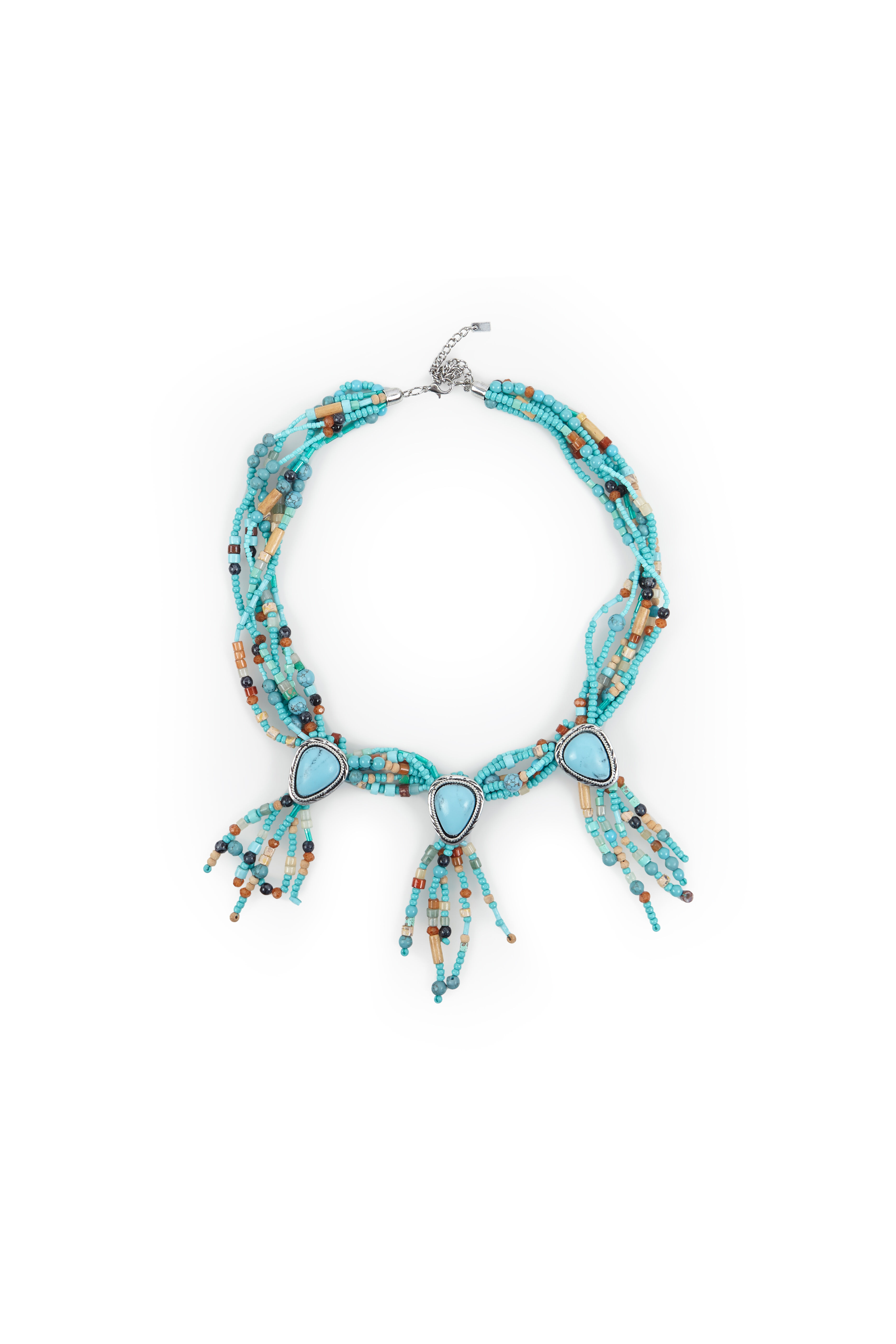 Slowlove Collar trenzado Multicolor