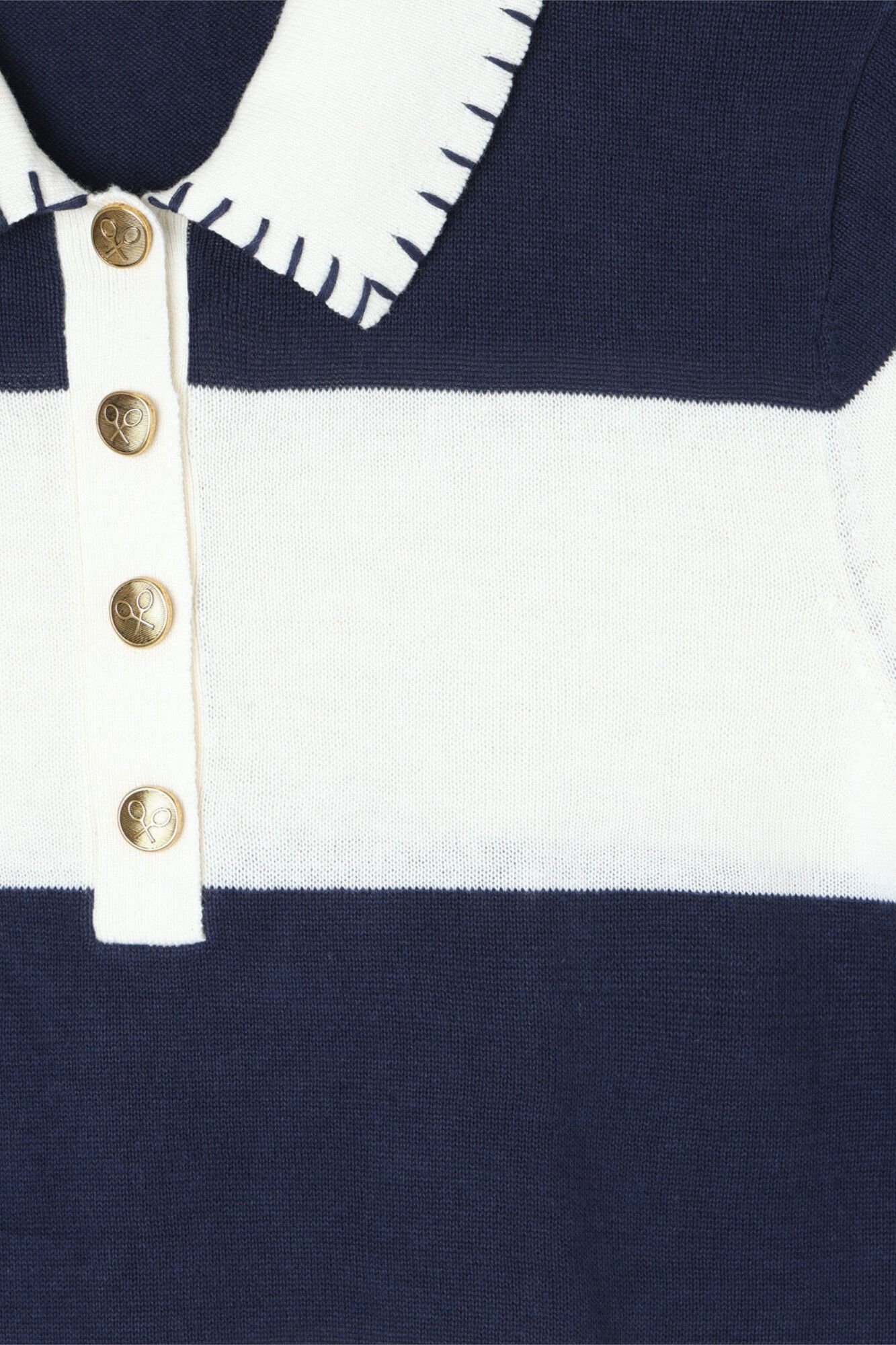 Silbon Polo manga curta em malha Azul