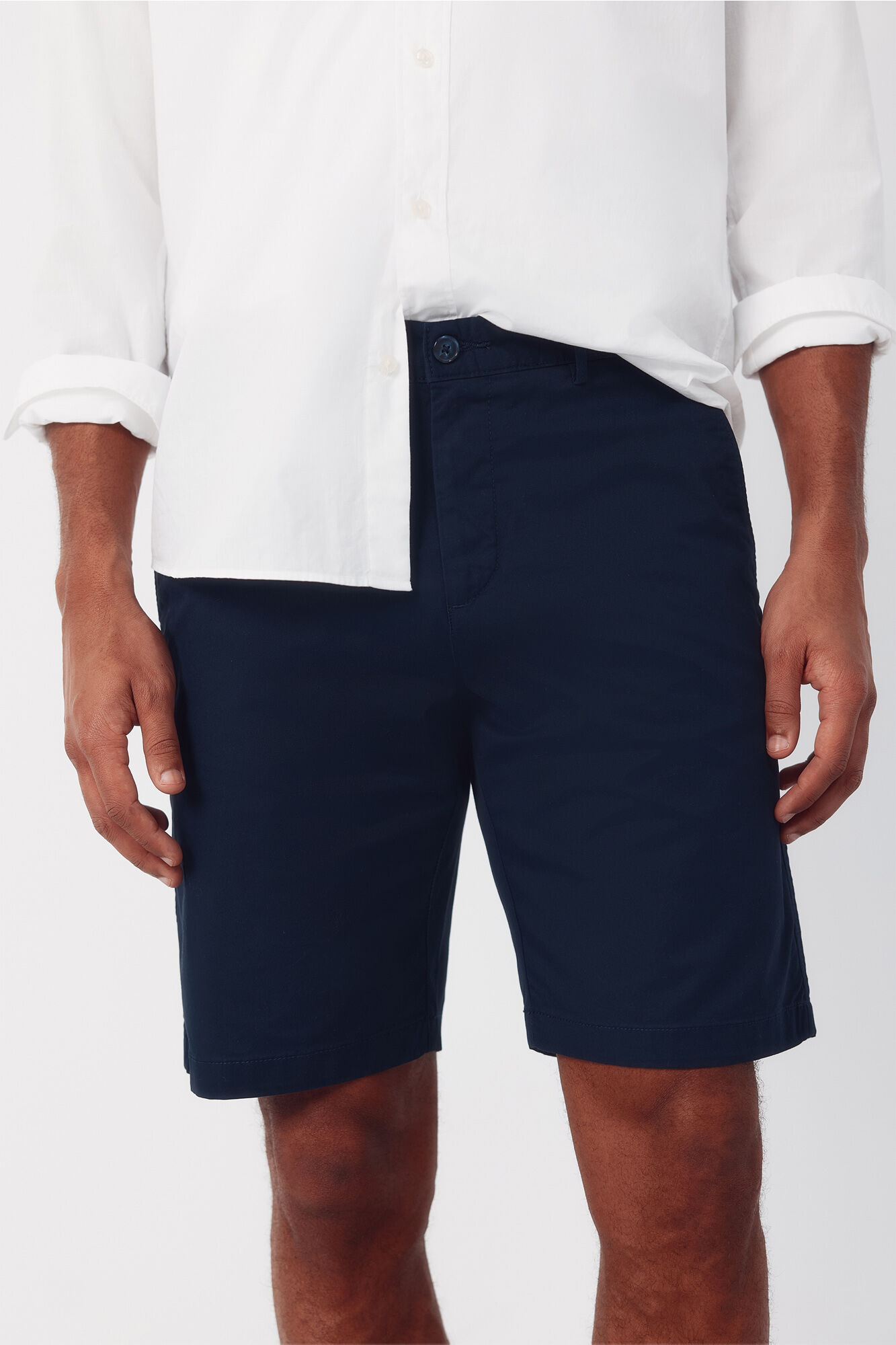 Cortefiel Bermuda chino Azul marino