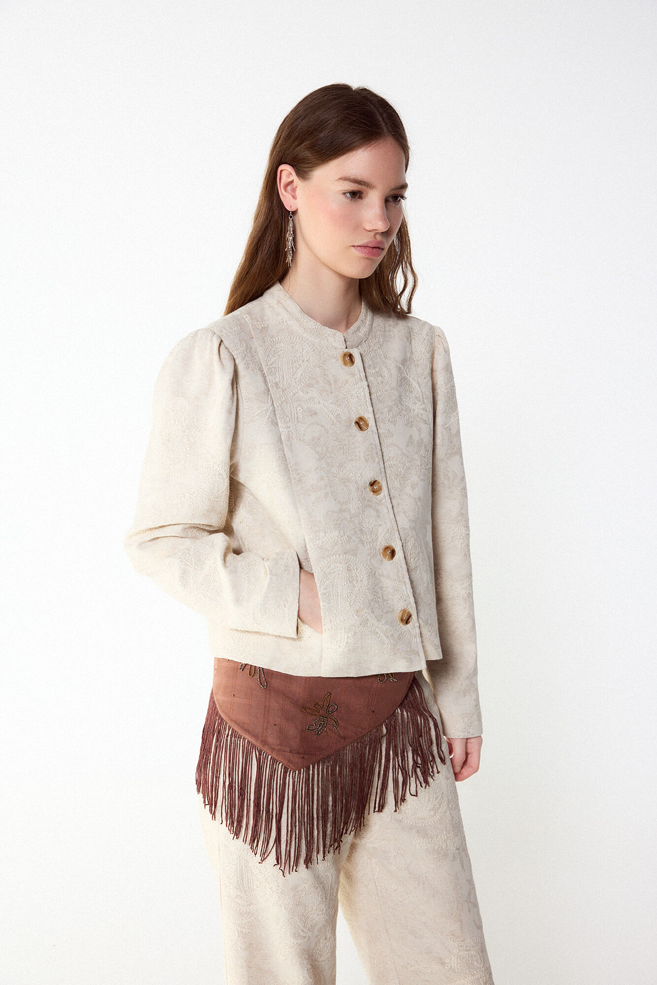 Slowlove Chaqueta bordada