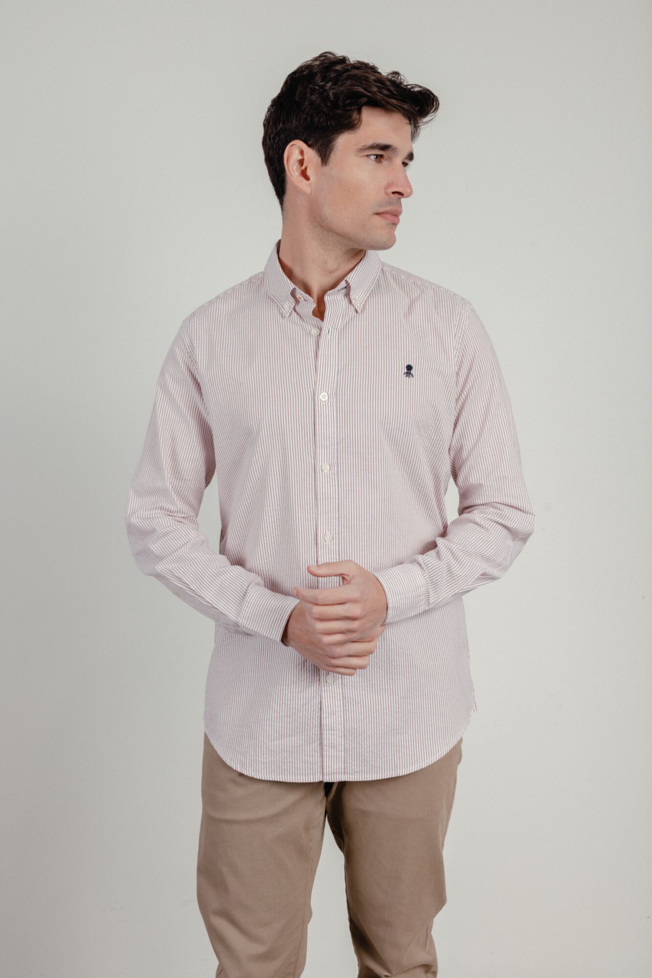 elPulpo Camisa casual popel&iacute;n