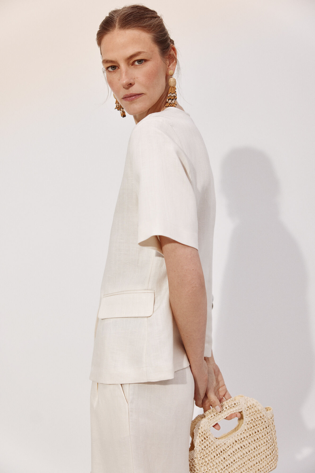 Cortefiel Blazer manga corta