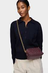 Tous TOUS Puffy Bear Mini Bag Maroon