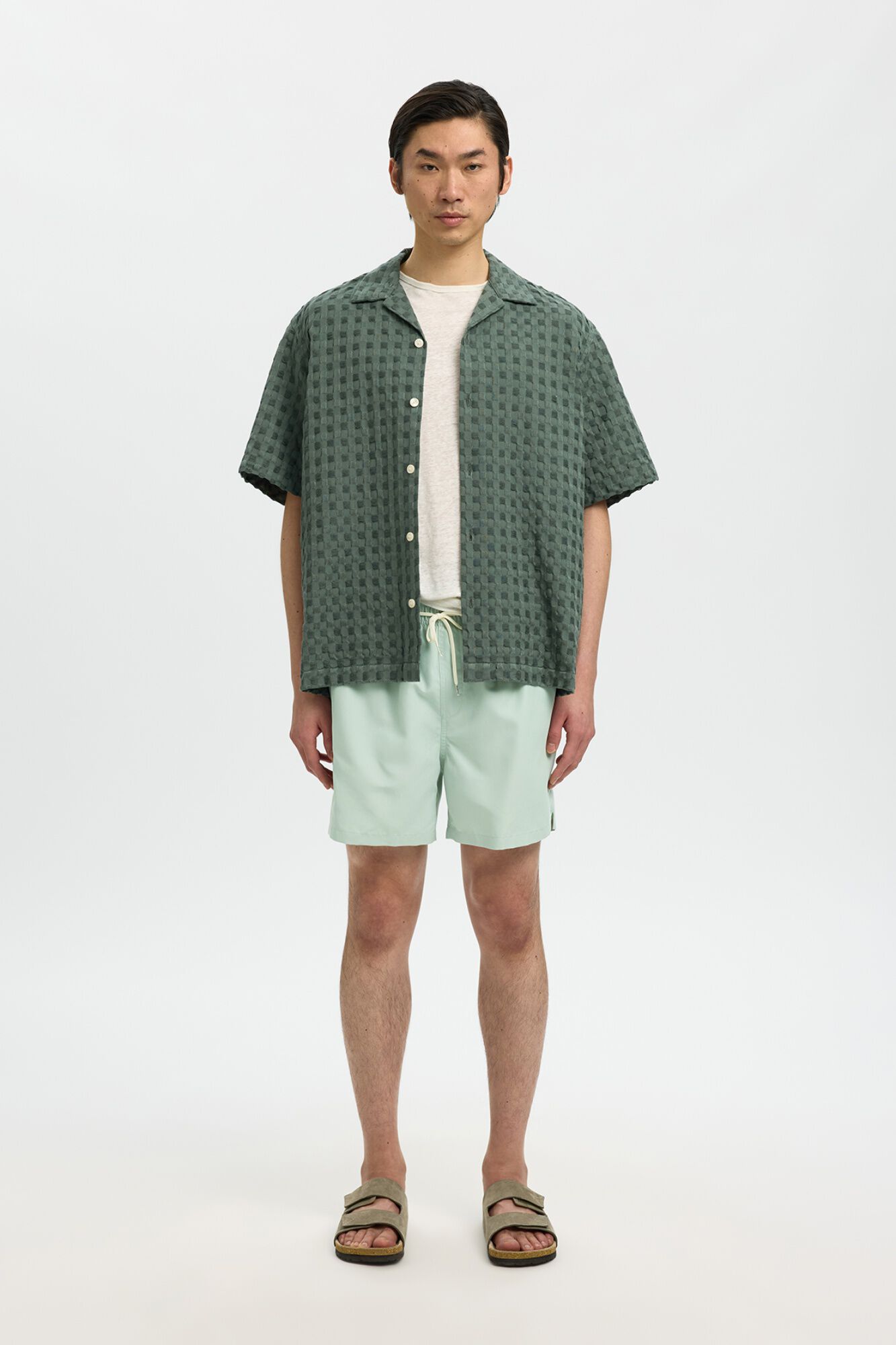 Selected Fato de banho tipo bermuda