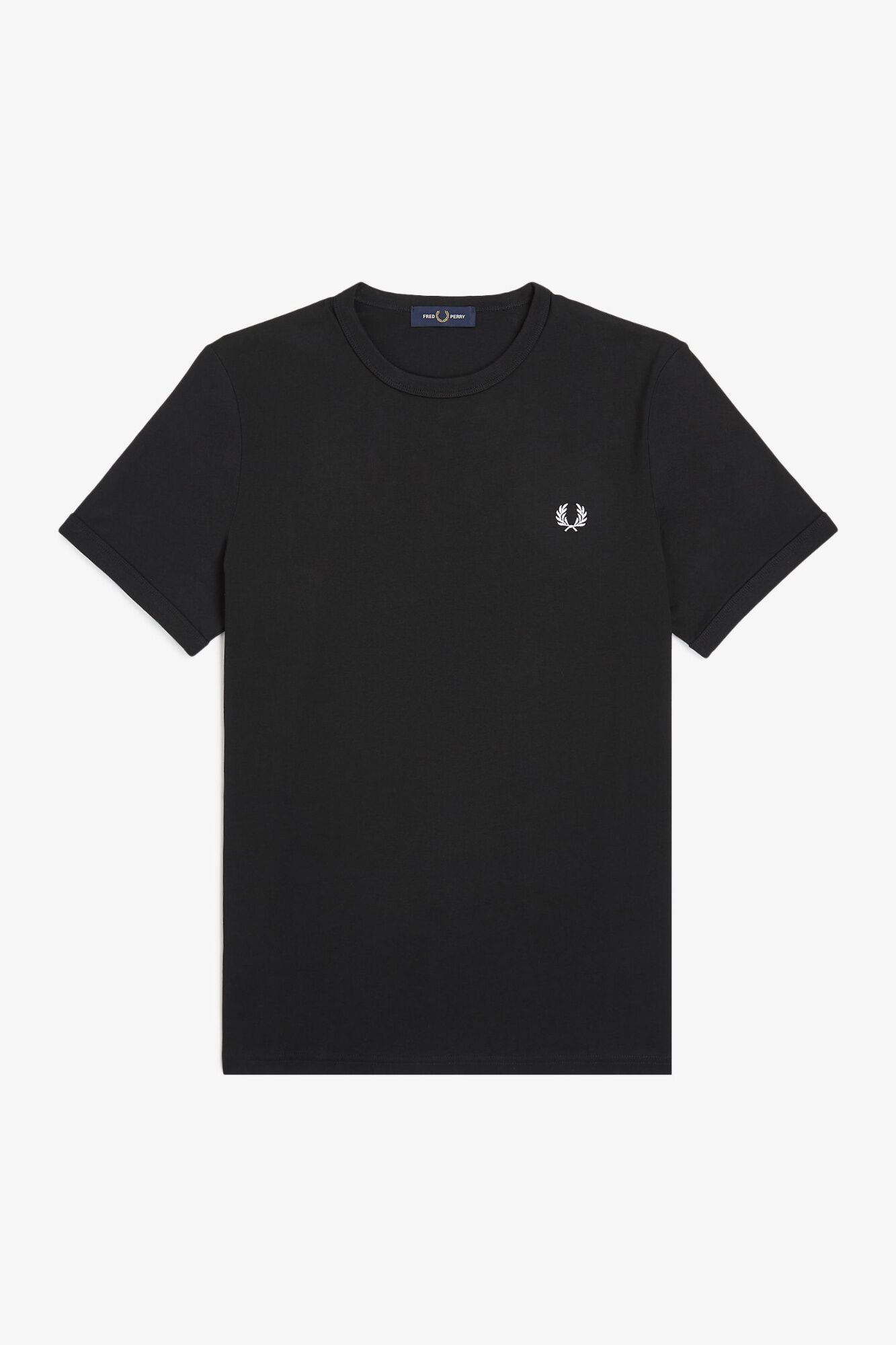 Fred Perry Plain short sleeve T-shirt Black