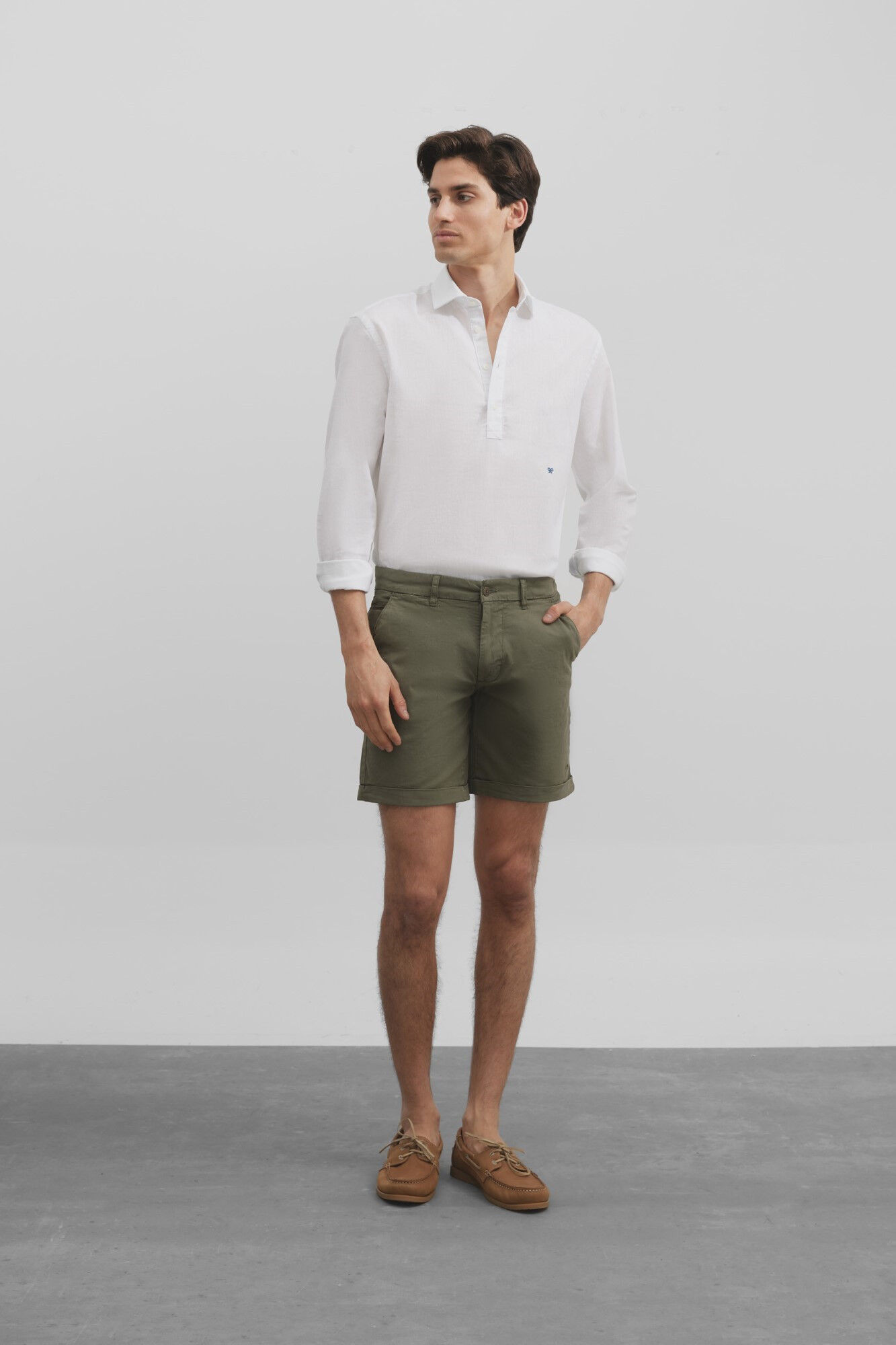 Silbon Silbon classic Bermuda shorts  Green