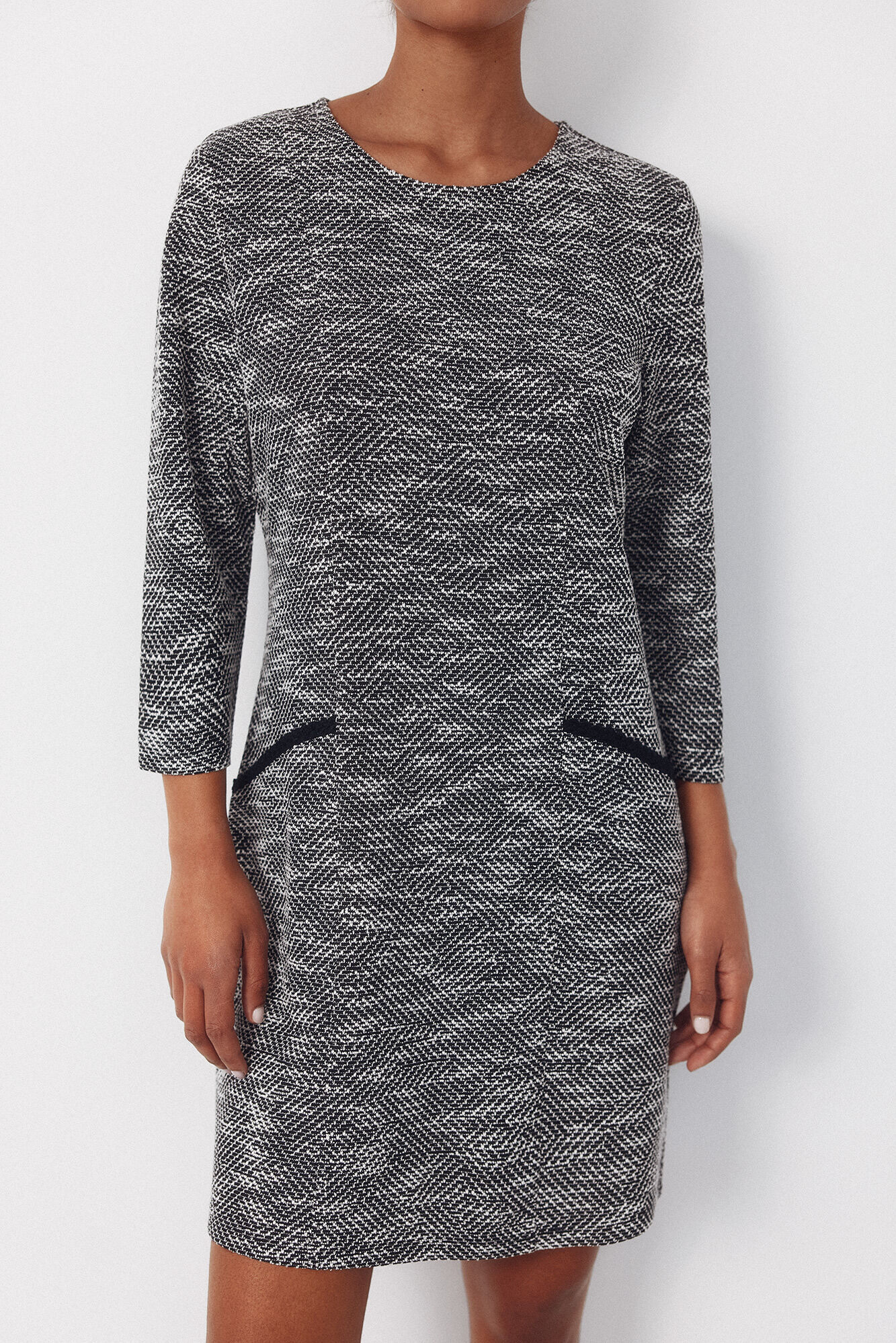 Cortefiel Vestido corto tweed