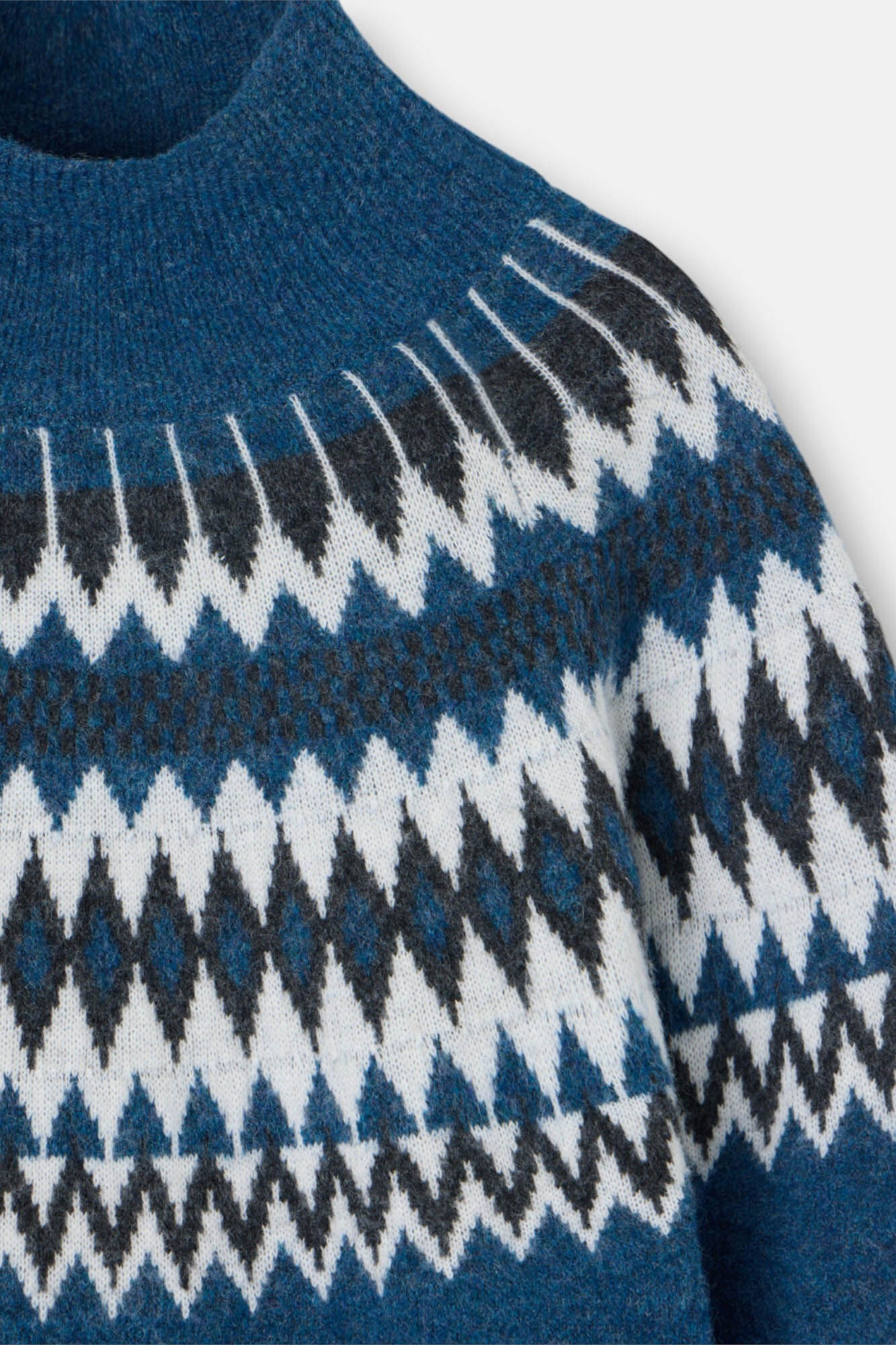 Silbon Camisola jacquard Azul