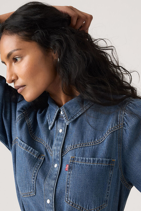 Denim dress Levis | Women's dresses | Pedro del Hierro Denim dress Levis | Women's dresses | Pedro del Hierro