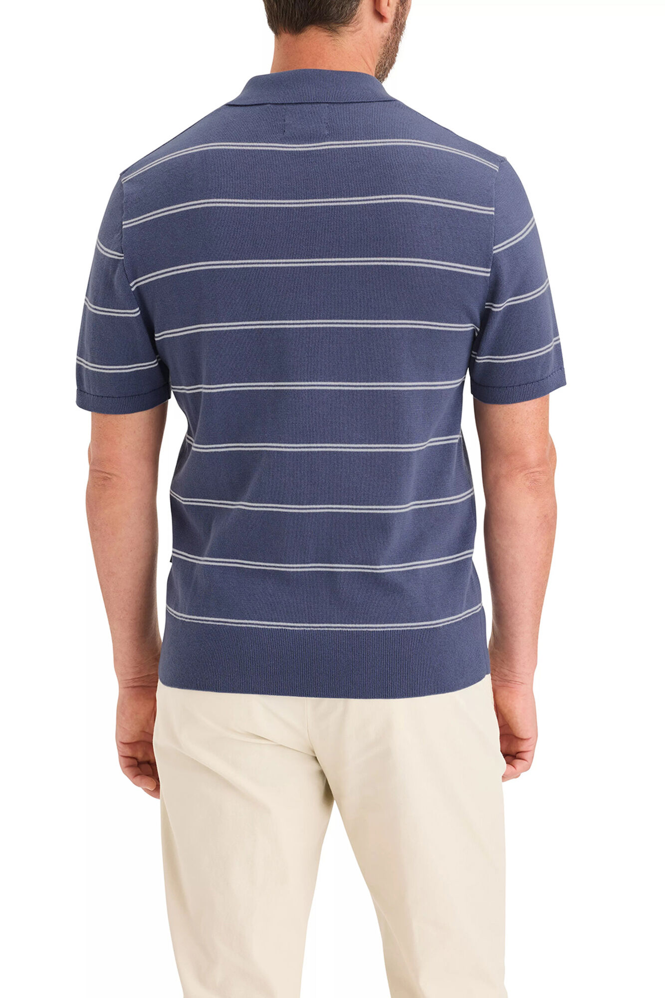 Dockers Polo de manga curta Azul