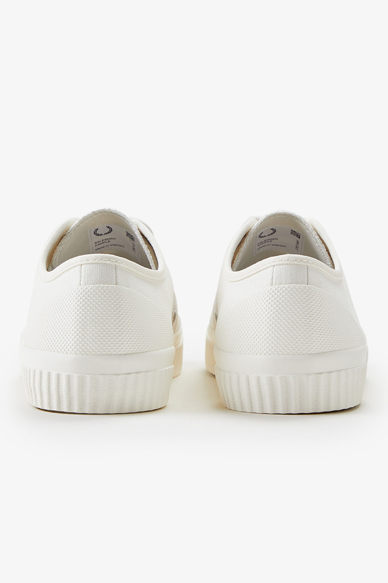 Fred Perry Sapatilhas Hughes-low lona Ecru