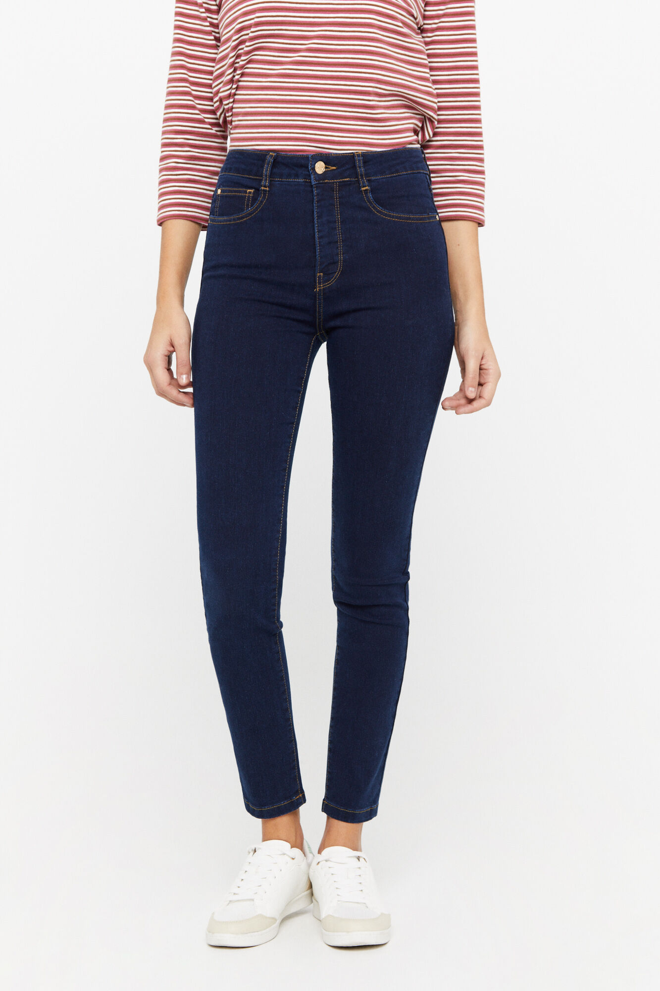 Cortefiel Pantal&oacute;n vaquero reductor sensational fit Azul