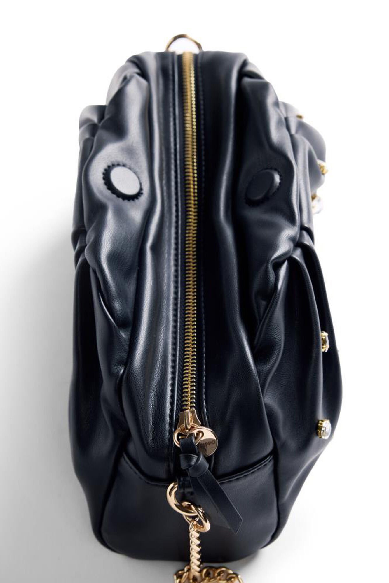 Gioseppo Bolsa de mala de tiracolo com joias Berrien Preto