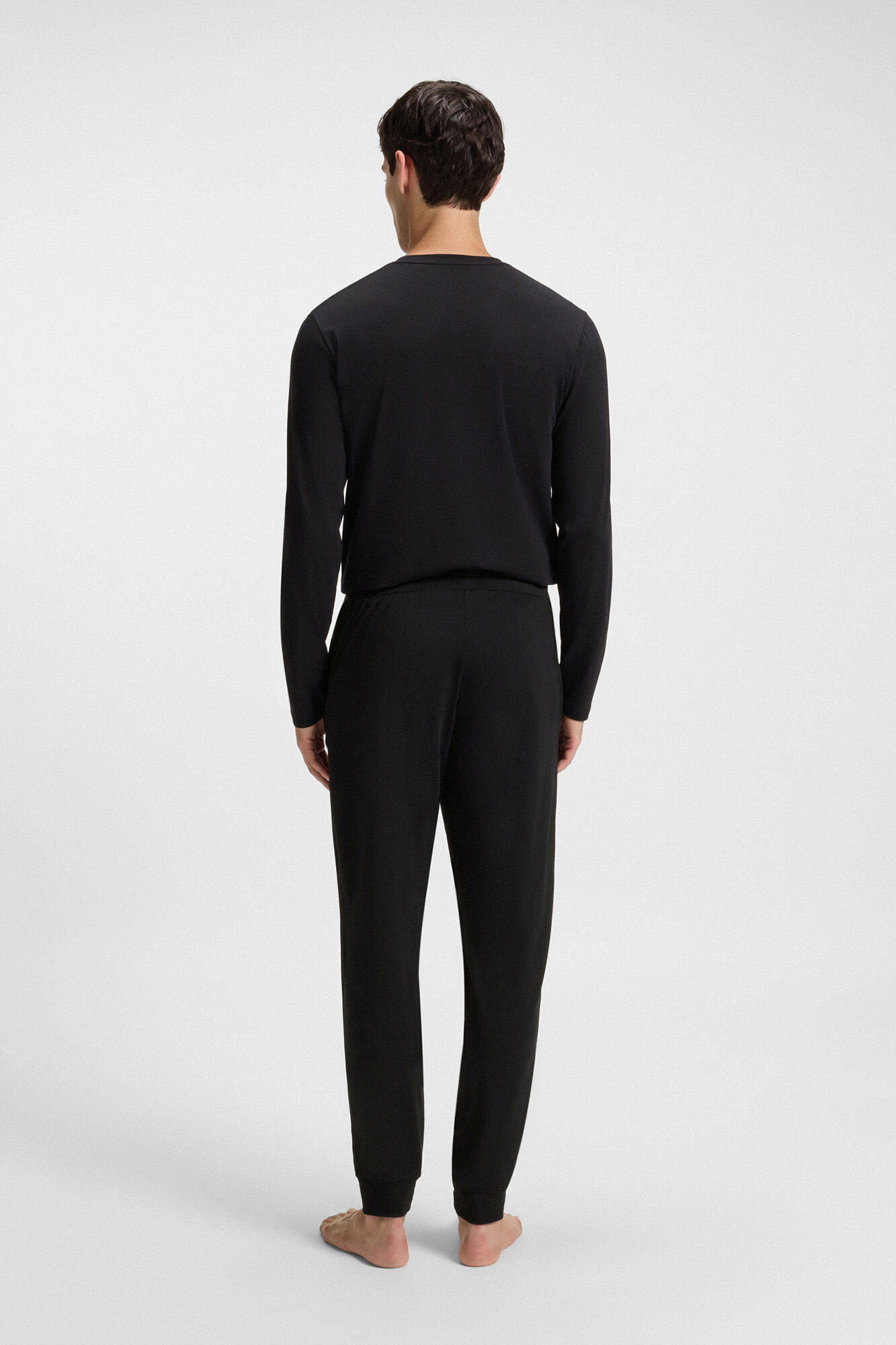 HUGO Cal&ccedil;a algod&atilde;o Preto