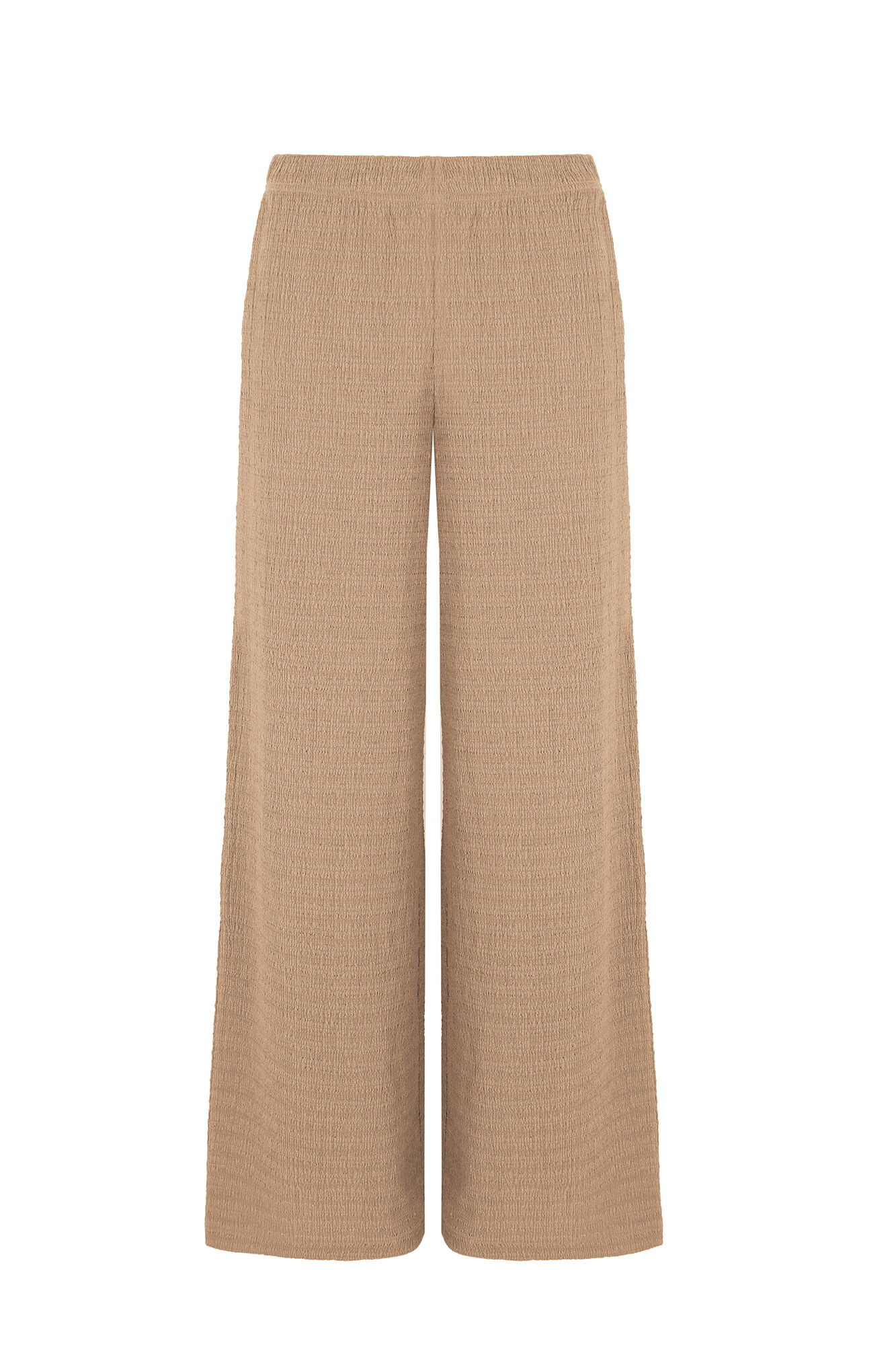 Cortefiel Pantal&oacute;n de punto ancho Beige