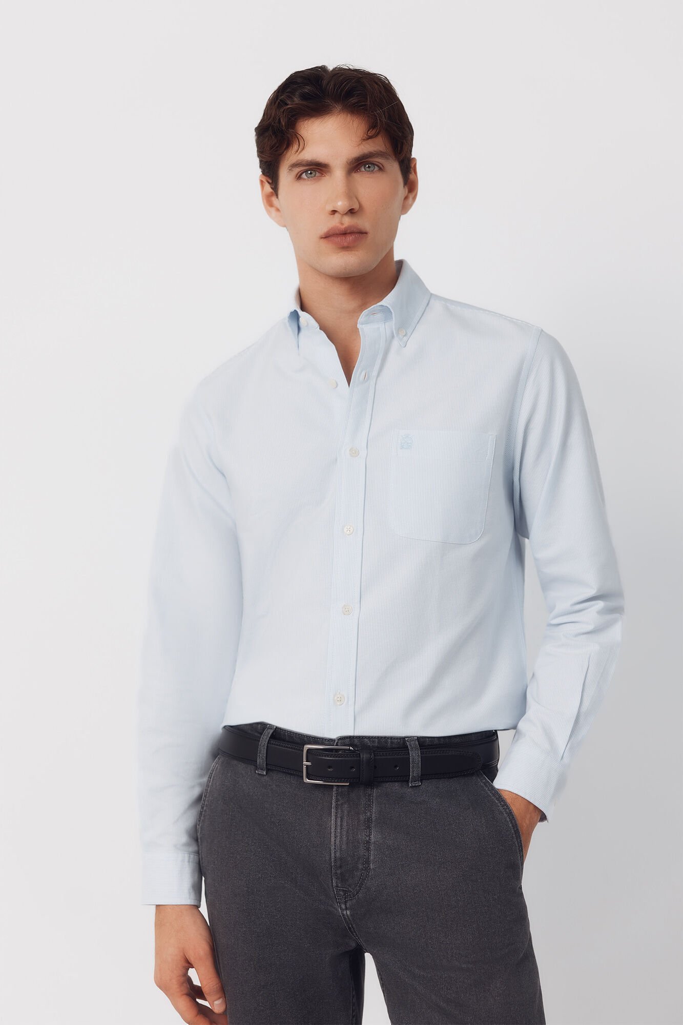 Cortefiel Candle stripe oxford shirt