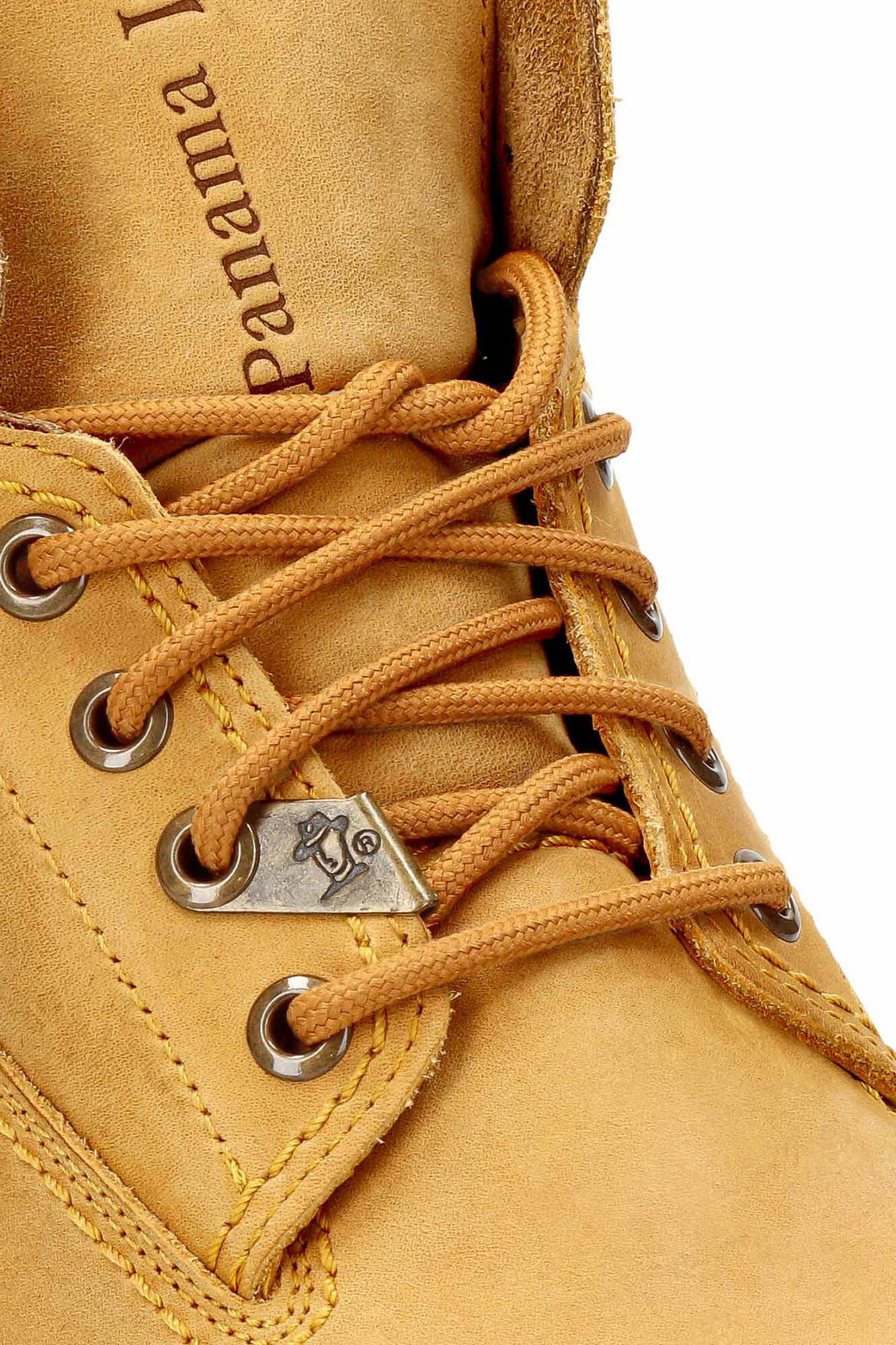 Panama Jack Botim de homem em pele napa Dourado