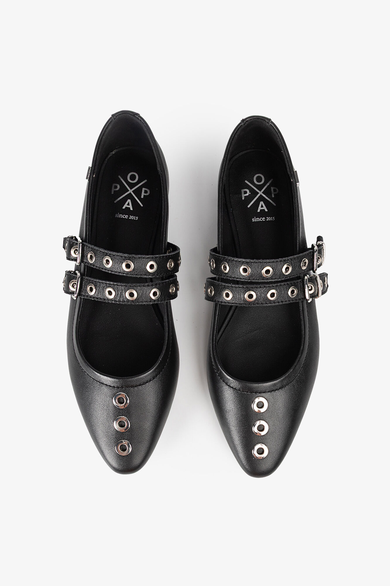 Popa Dancer Lady Estrella Leather Black