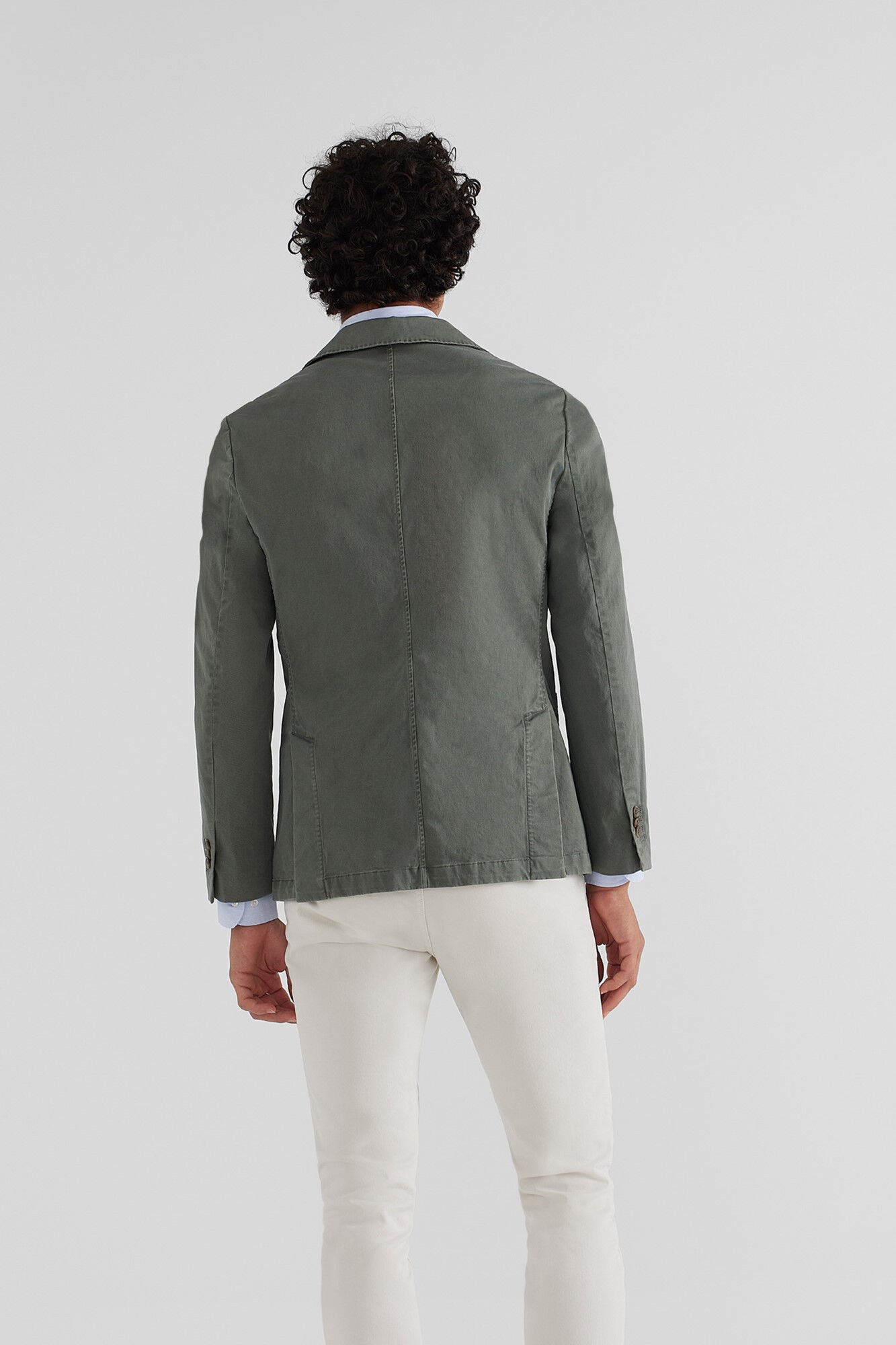 Silbon Casual green blazer Green